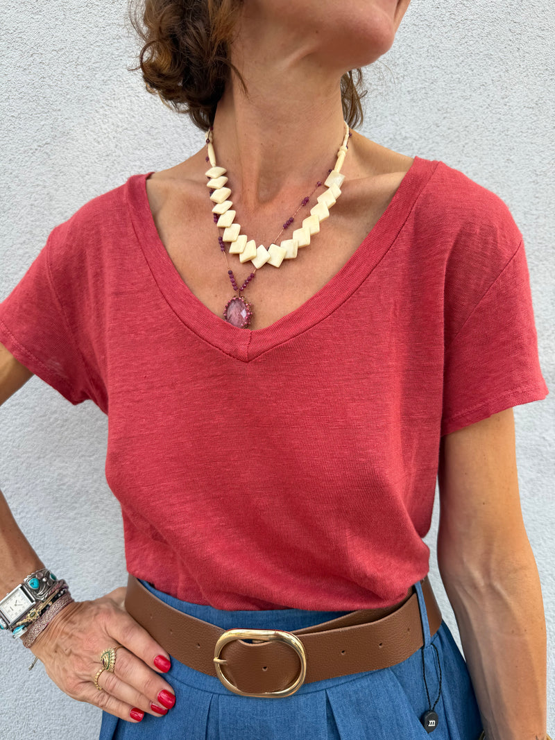 T-shirt Johanna Lana 100% lin