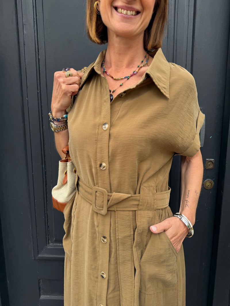 Robe Carla kaki