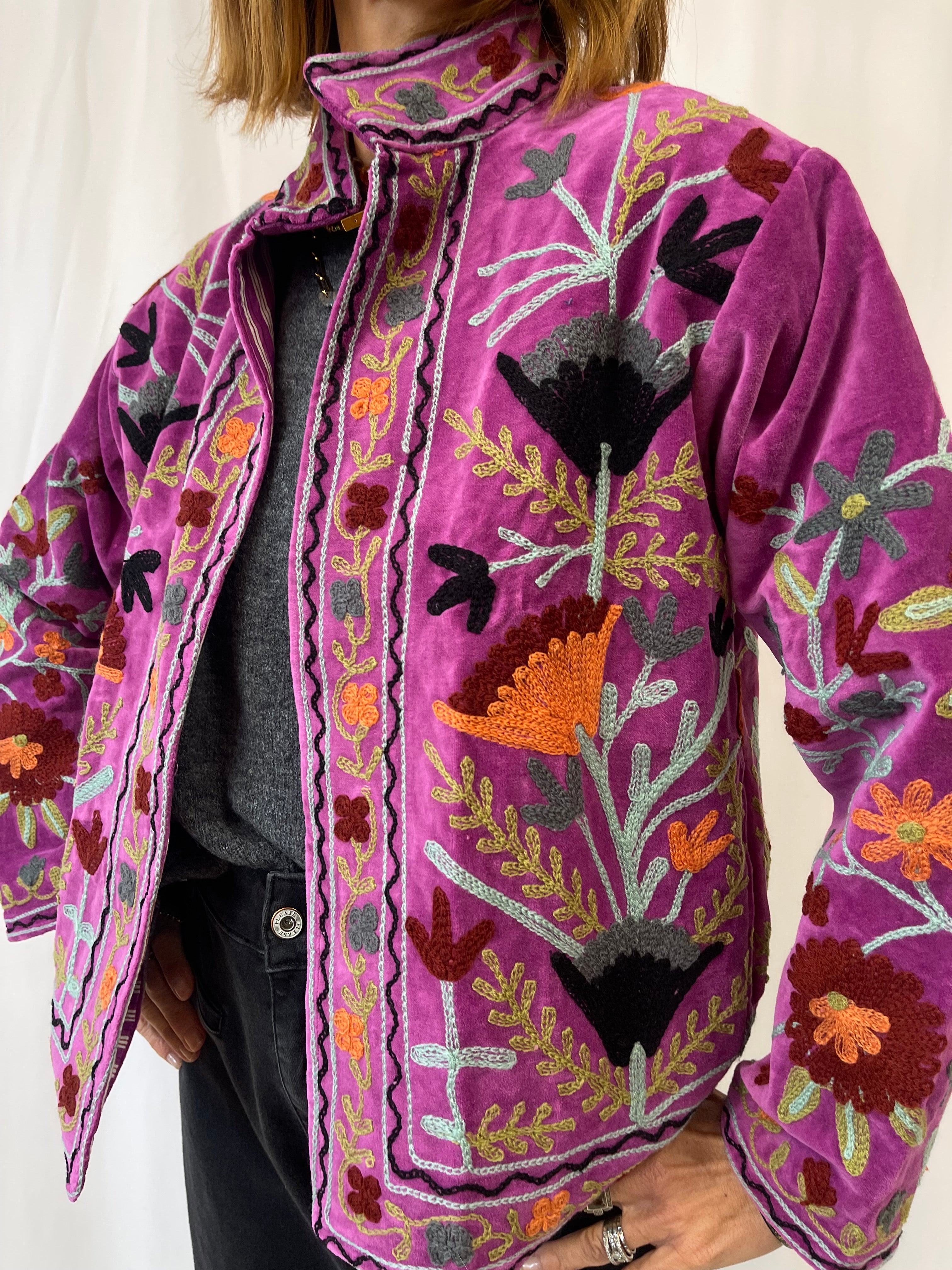 Veste brodée FOLK Johanna