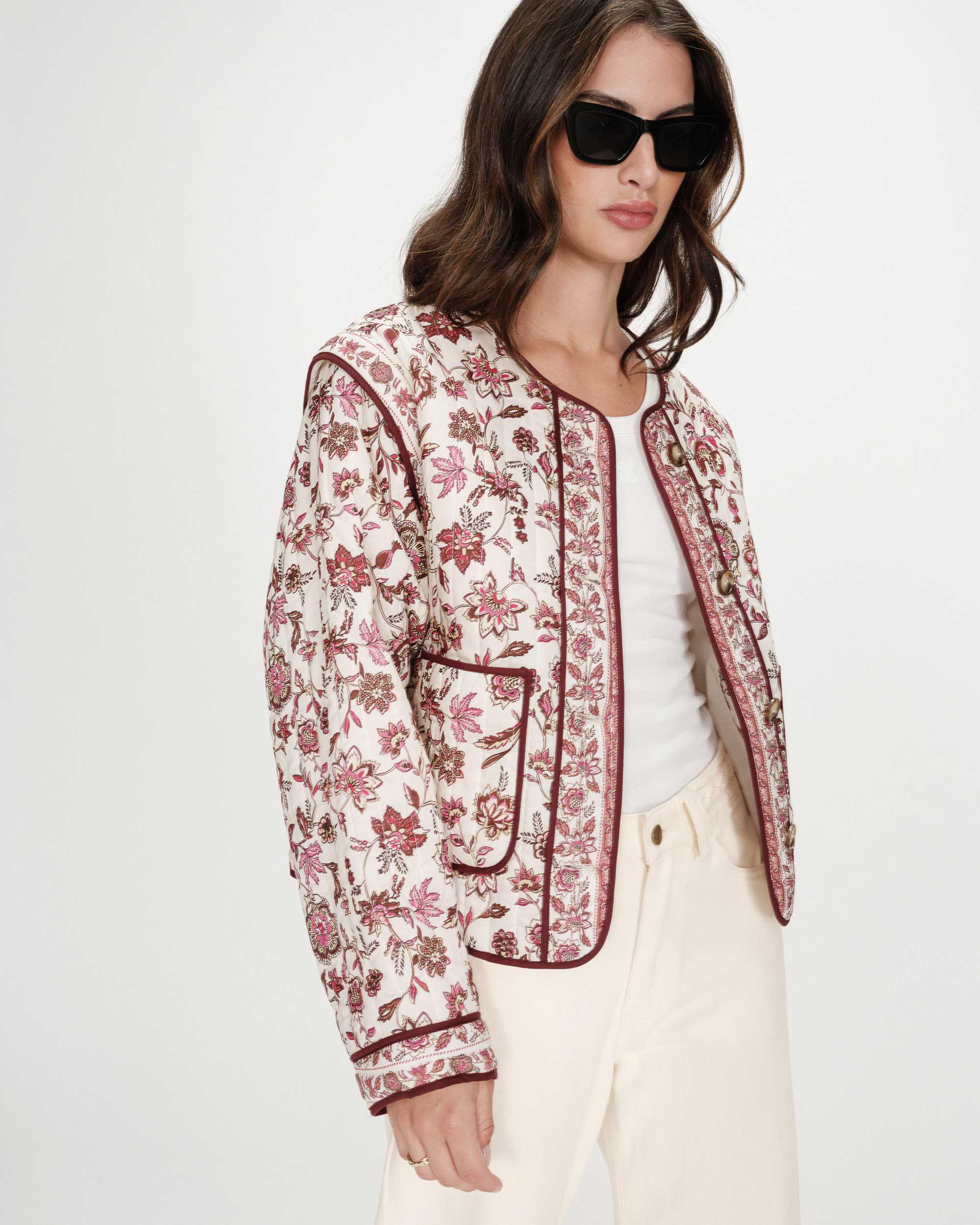 Veste Grace & Mila VAHINA matelassée 100% coton