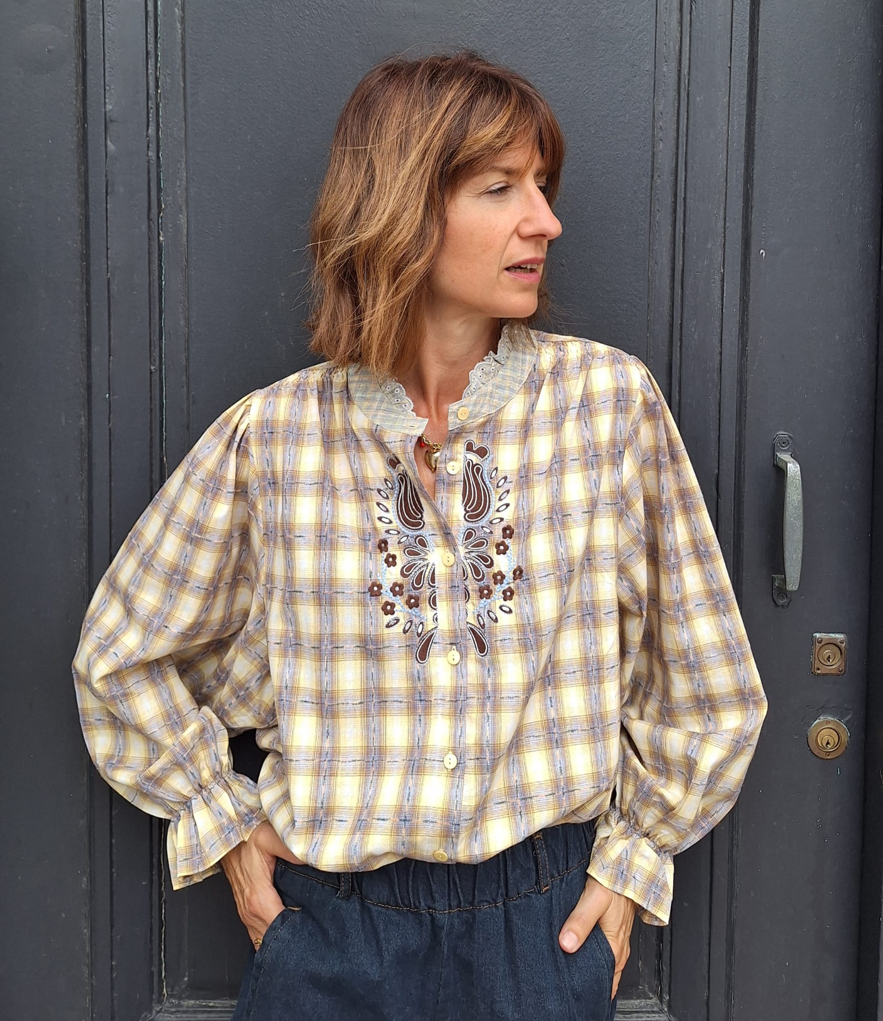 Blouse à carreaux KIMBER Adoré