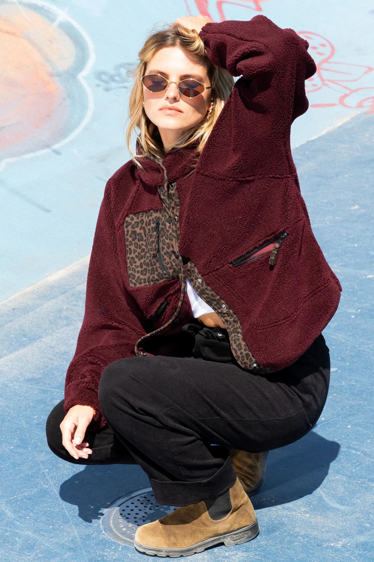 Veste GIANY polaire Laure + Max