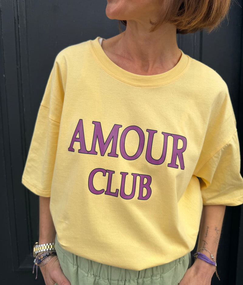 T-shirt manches courtes Amor