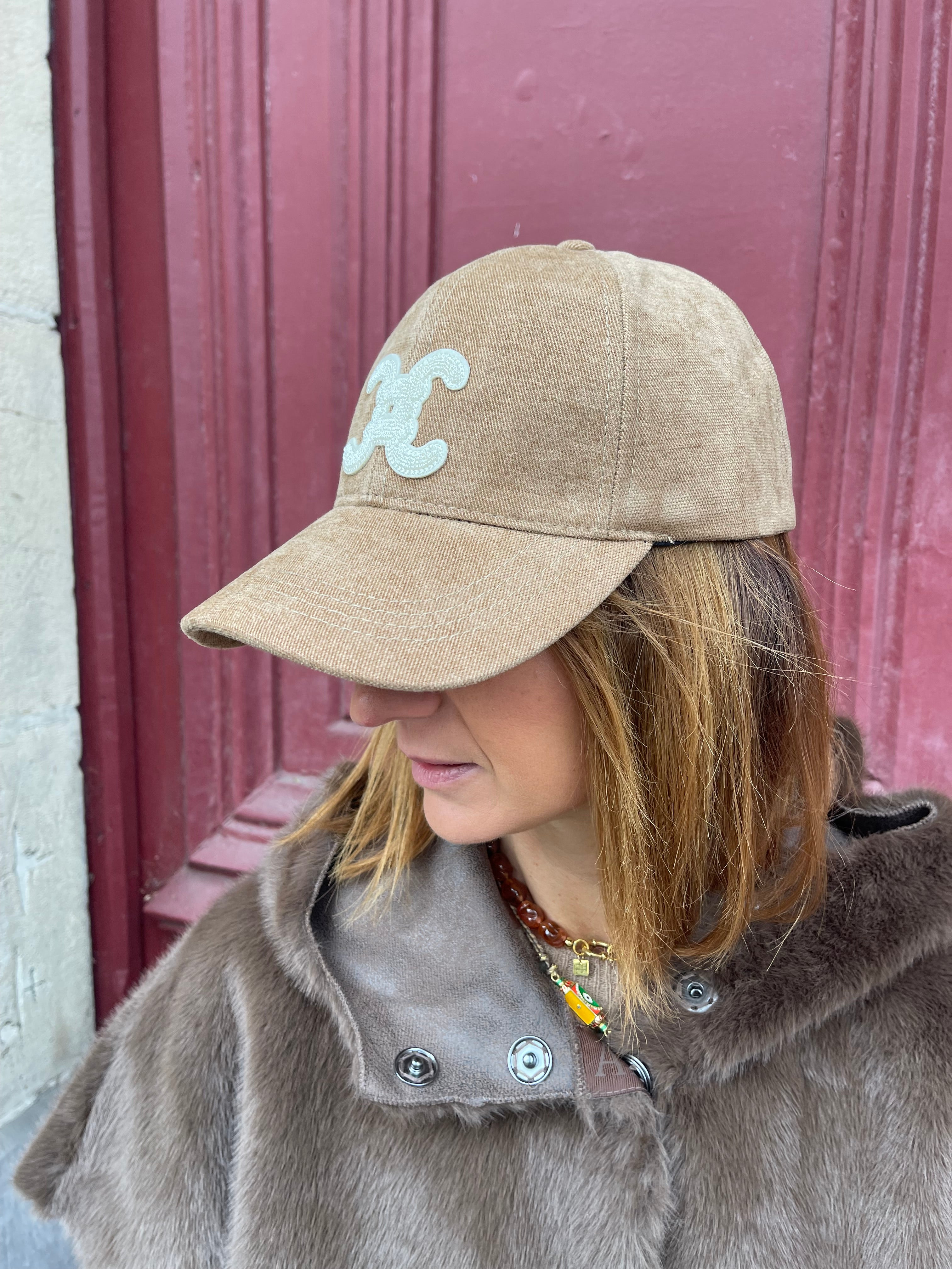 Casquette velours Vimoda