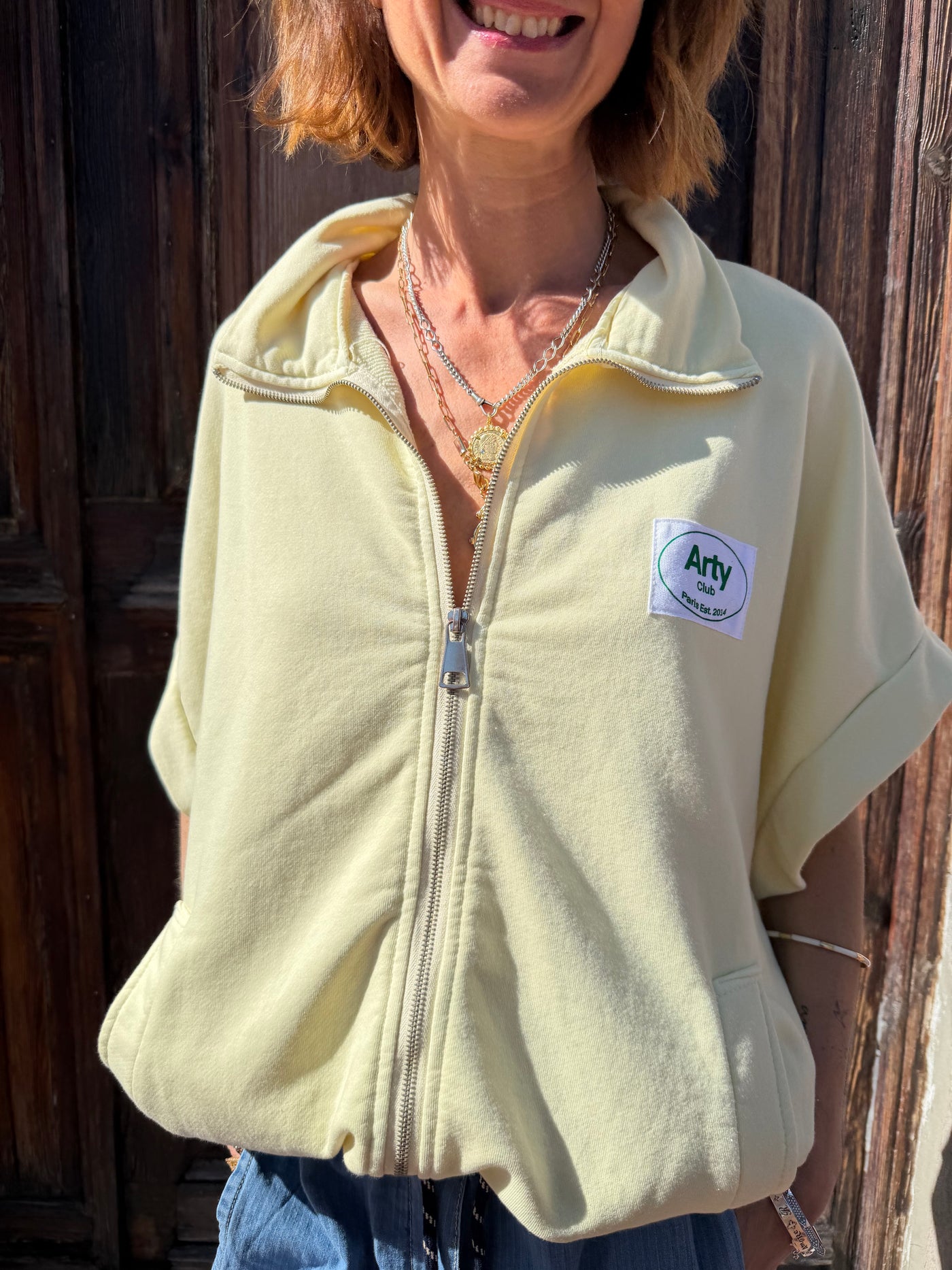 Gilet Arty Blush Albane