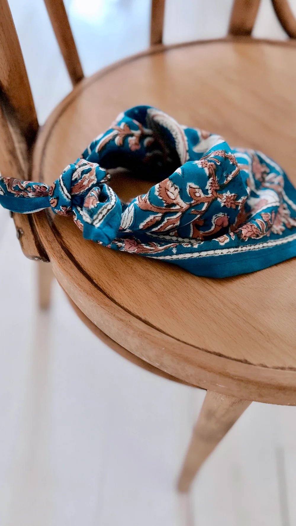 Foulard DELHI ORAGE 50CM 🫐So Family