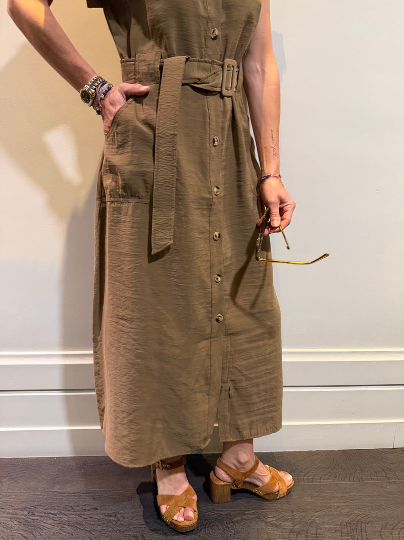 Robe Carla kaki