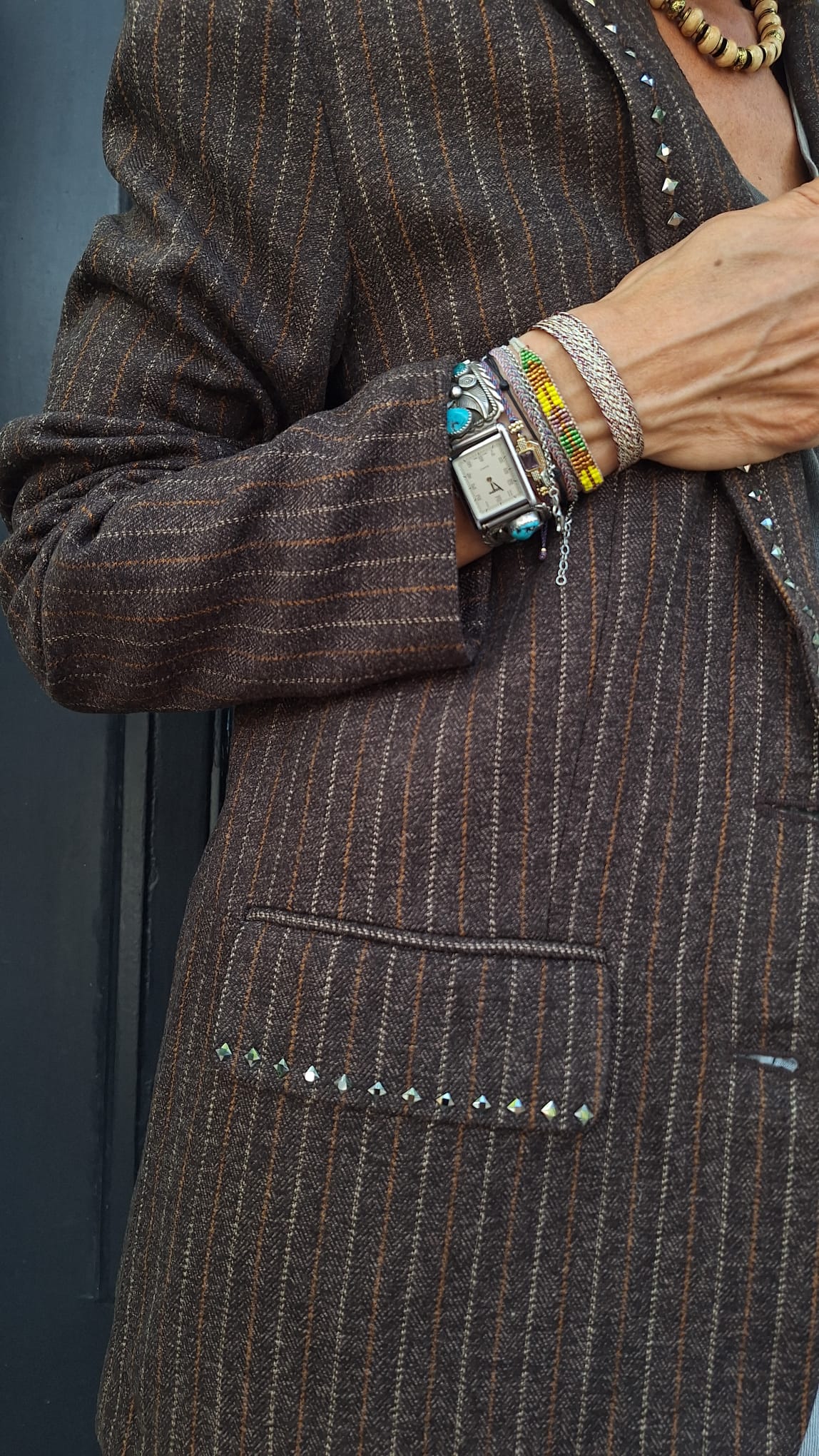 Veste à rayures PAO Adoré