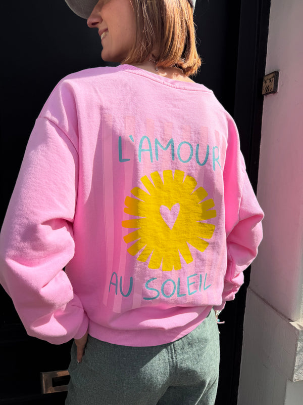 Sweat imprimé Soleil