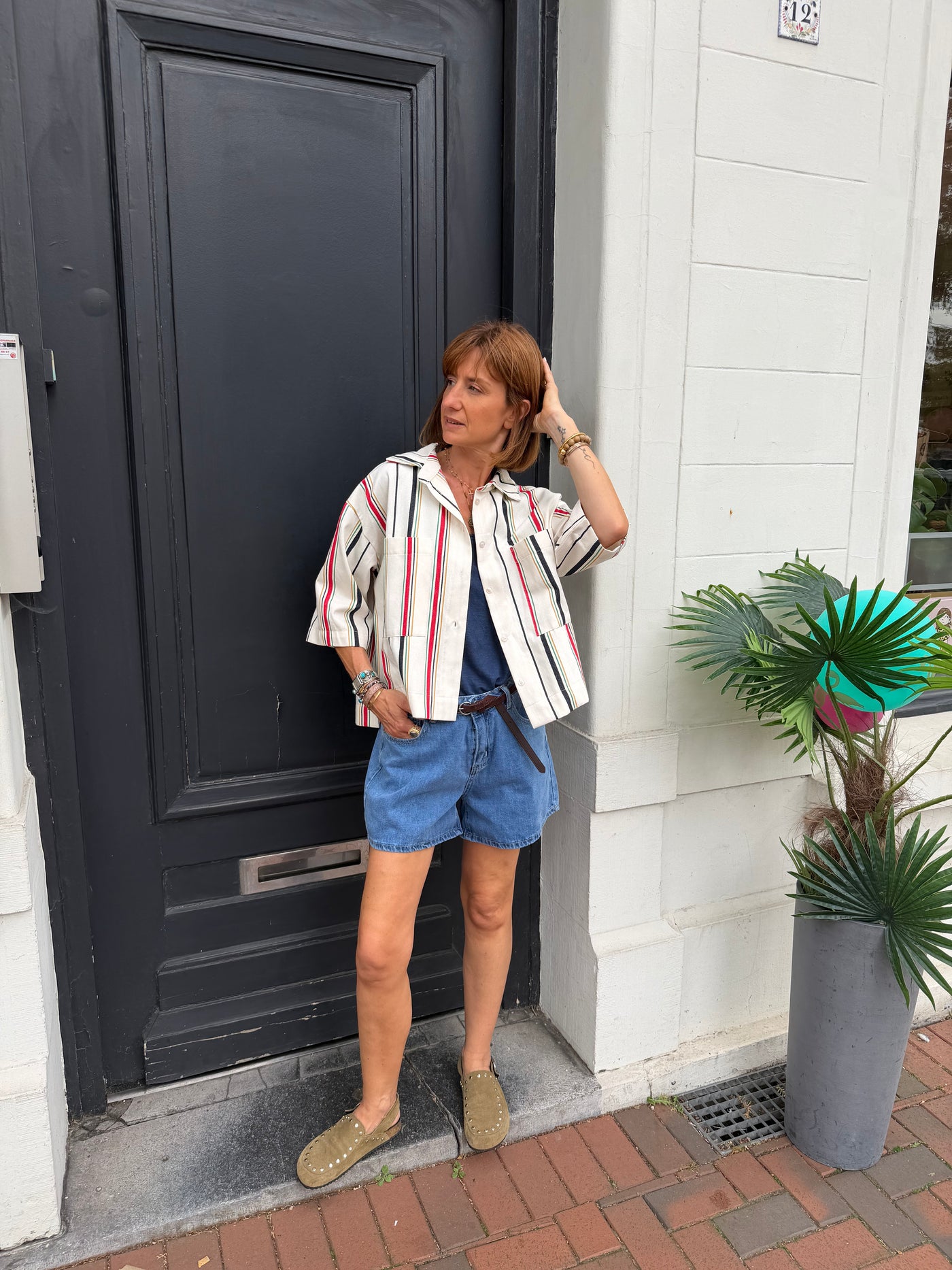 Veste Johanna Ferret à rayures