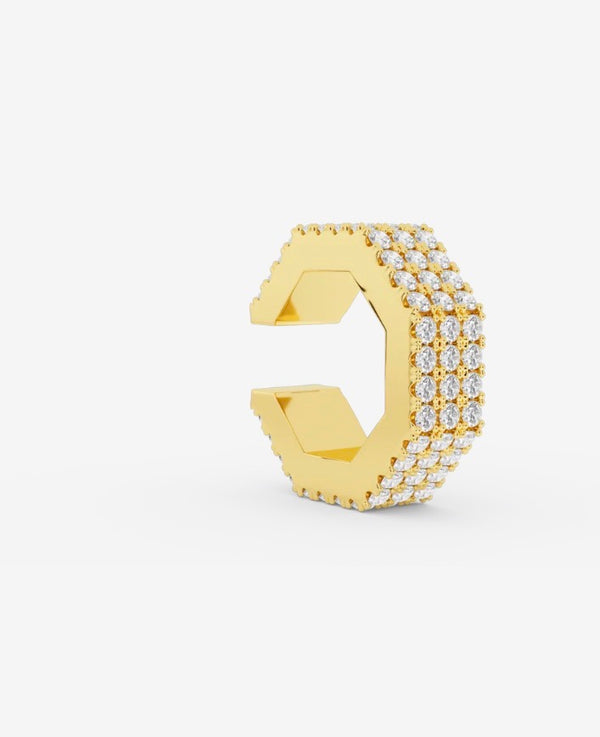 Bague d’oreille Billion Avenue edge small diamond earcuff