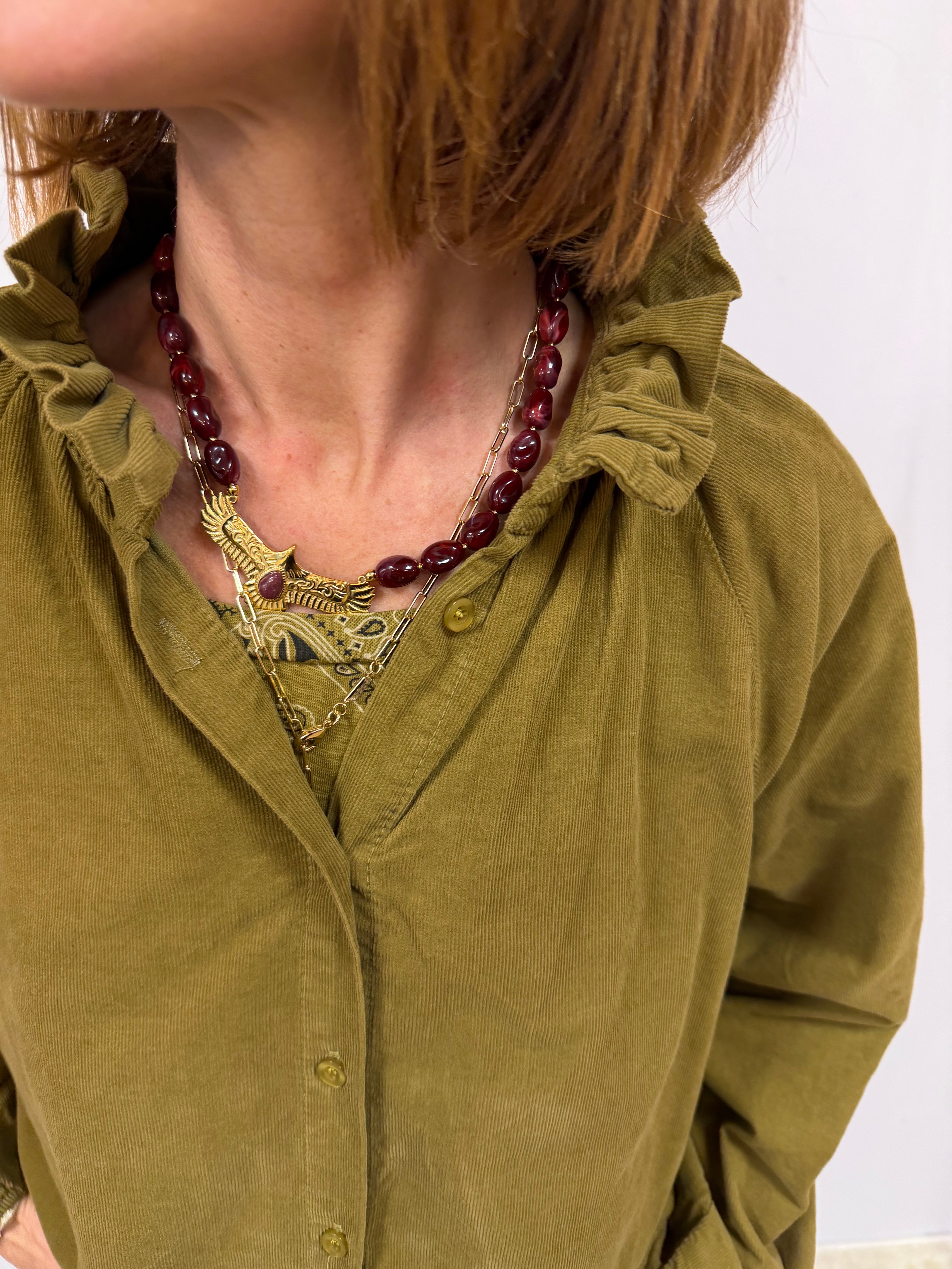 Blouse Johanna LISA velours