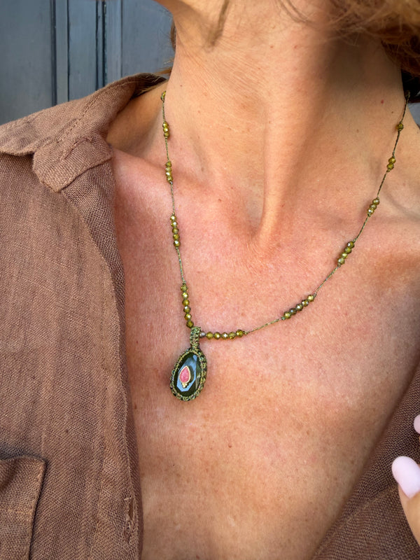 Collier Callisto Agate