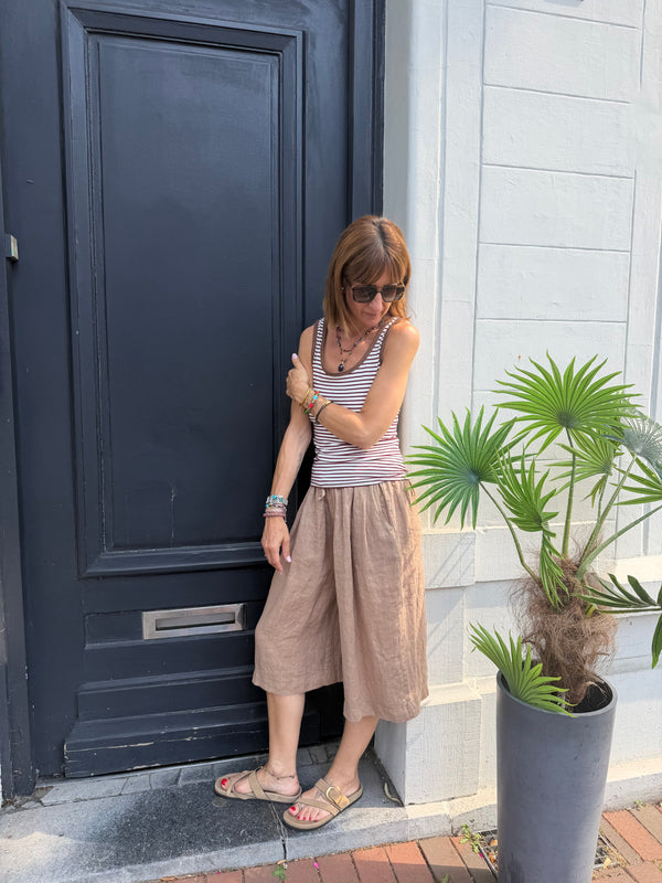 Short Paula en lin long