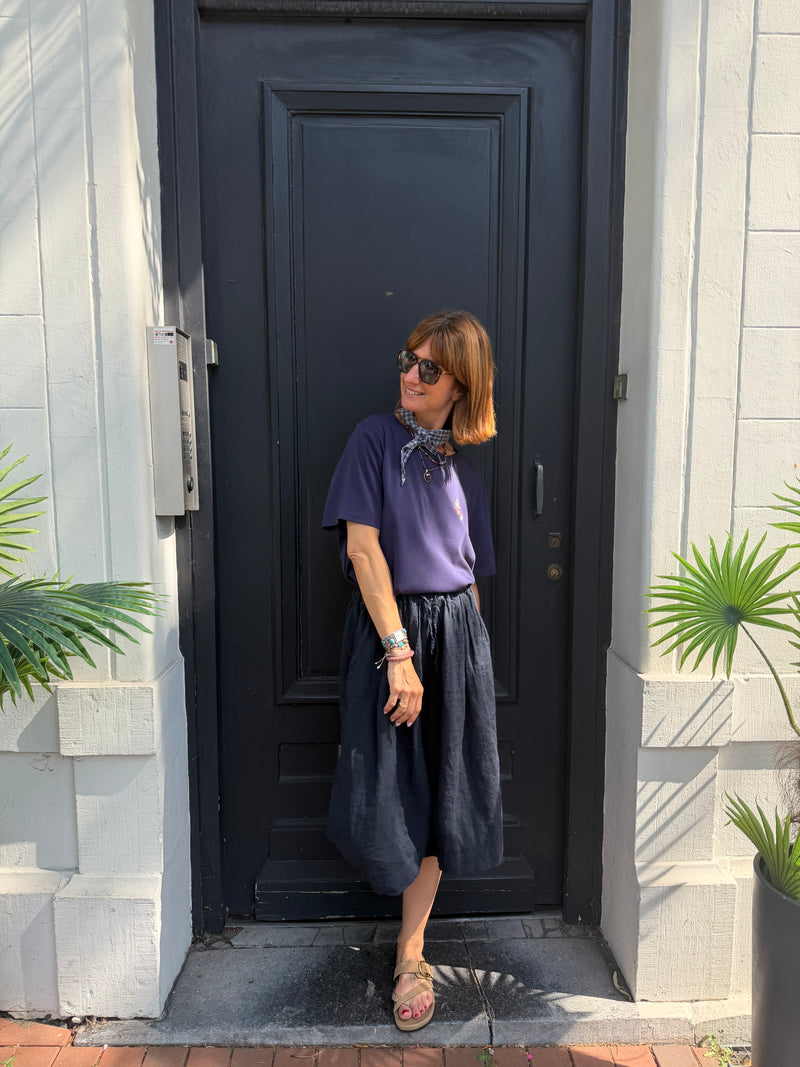 Short Paula en lin long
