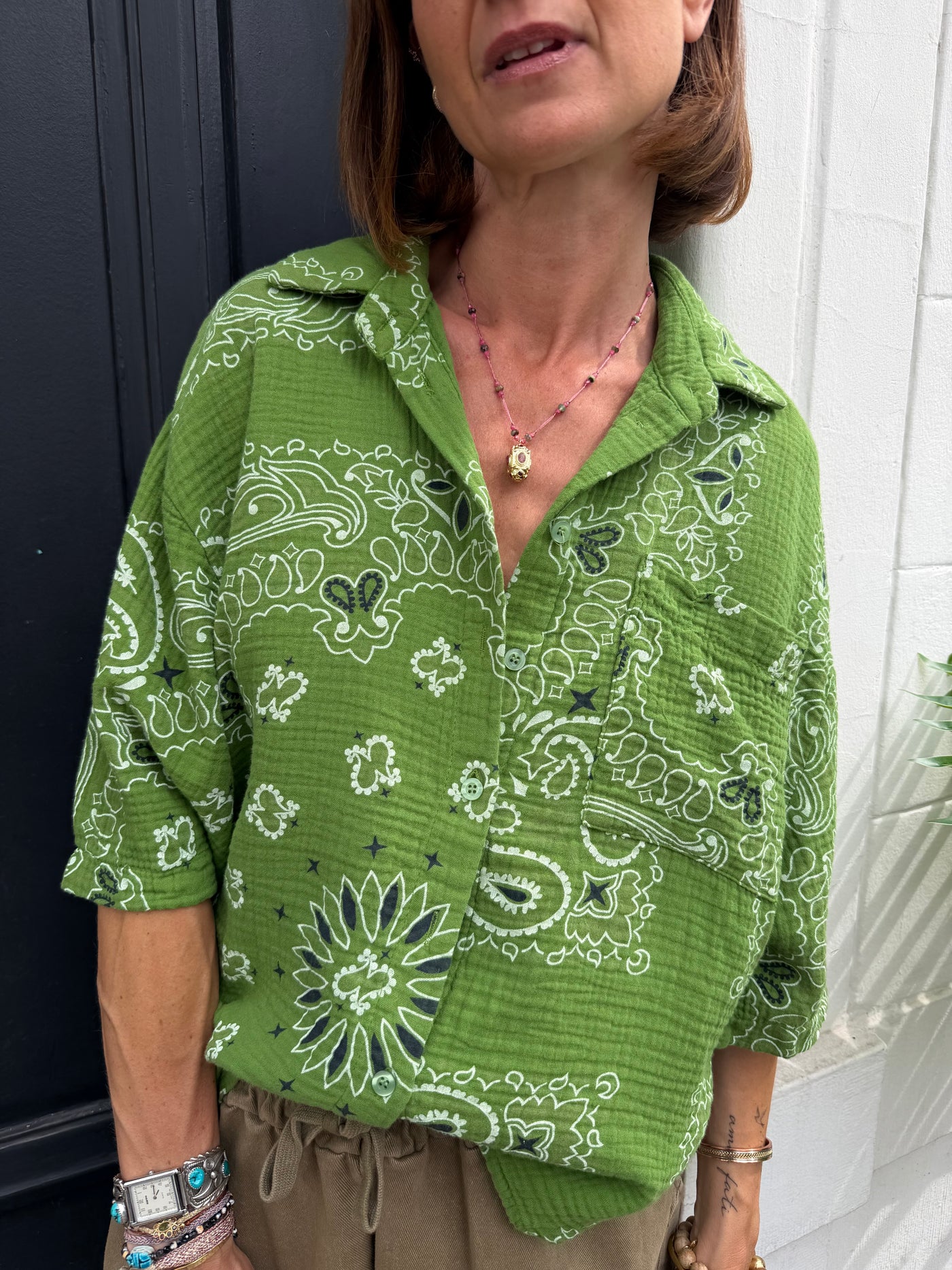 Blouse Joe motif bandana