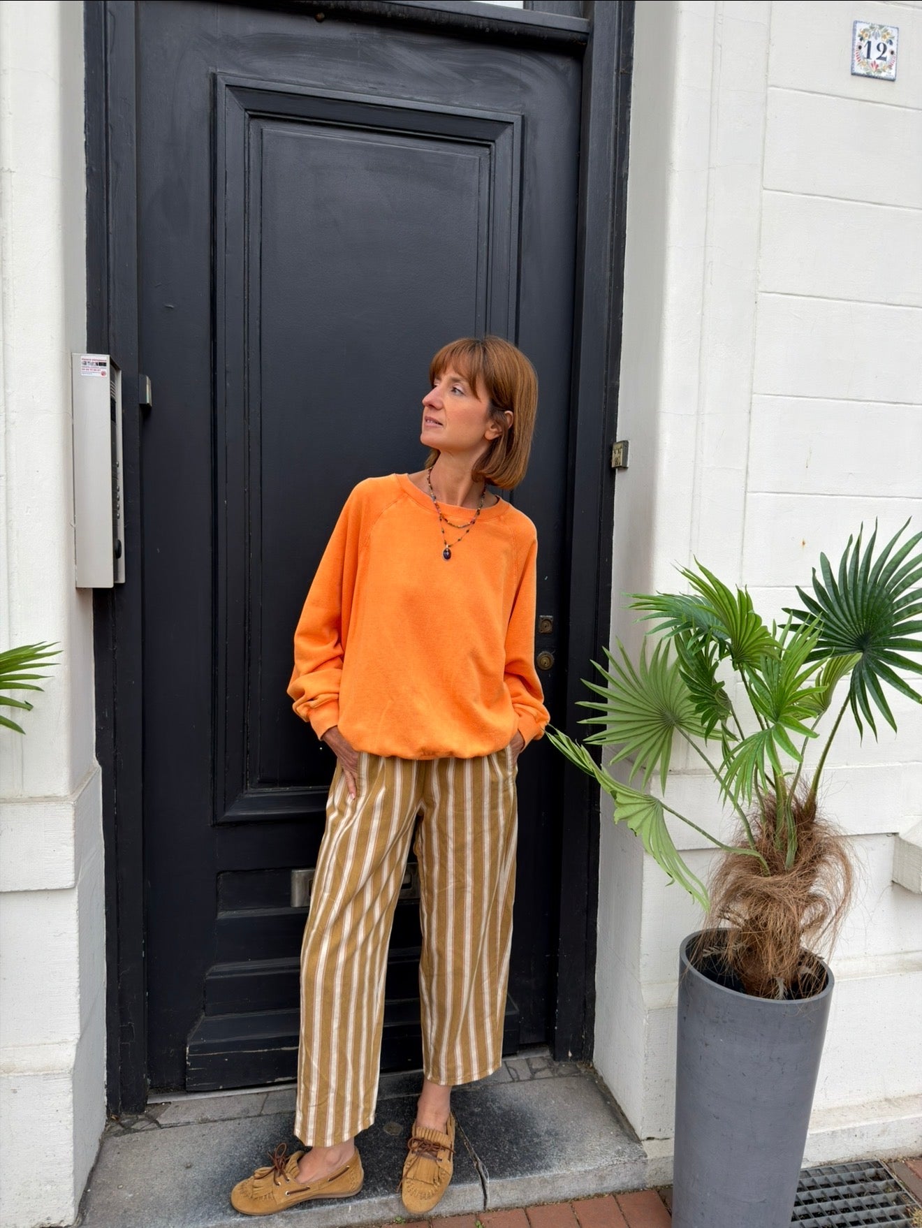 Pantalon Johanna Rosalie à rayures