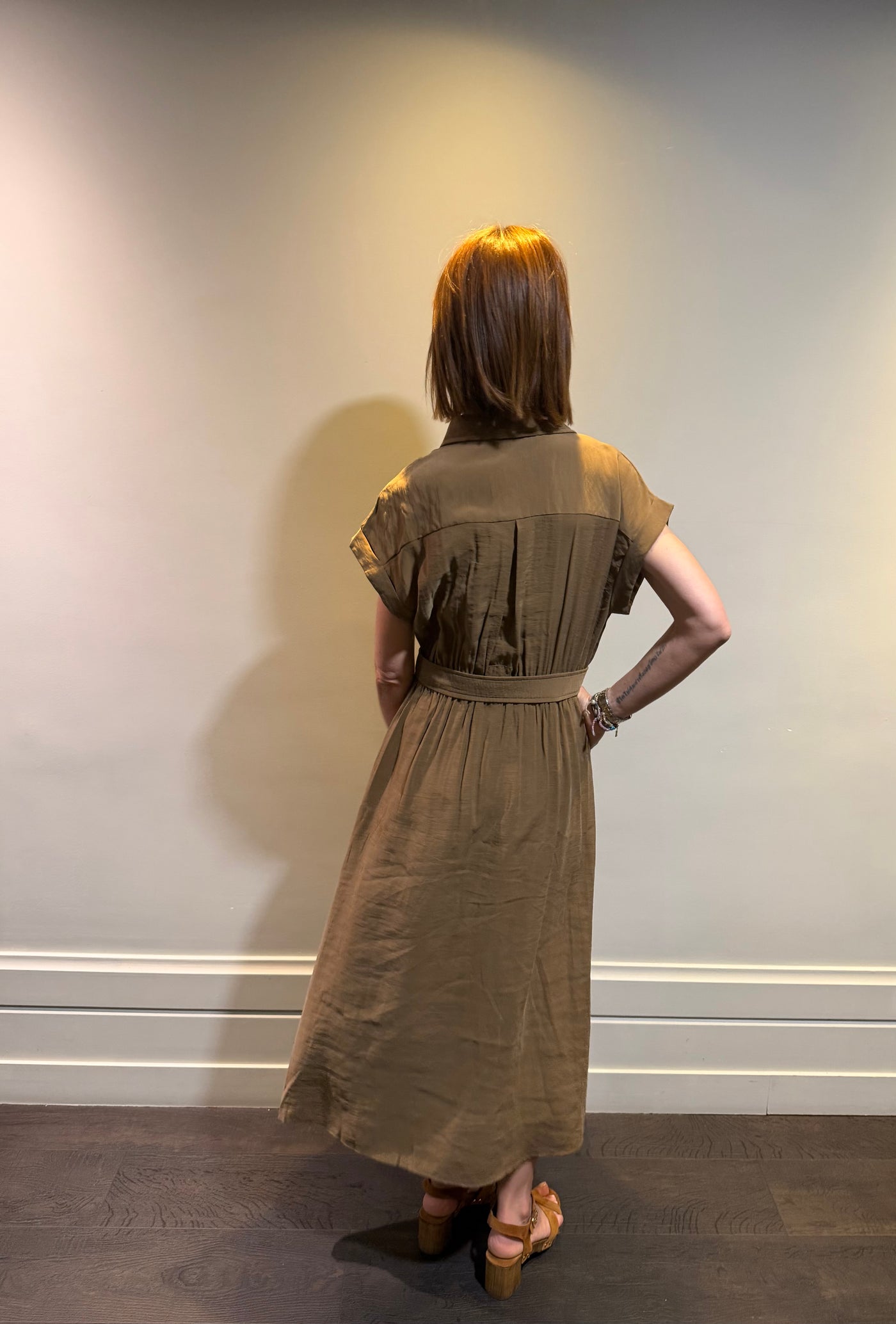 Robe Carla kaki