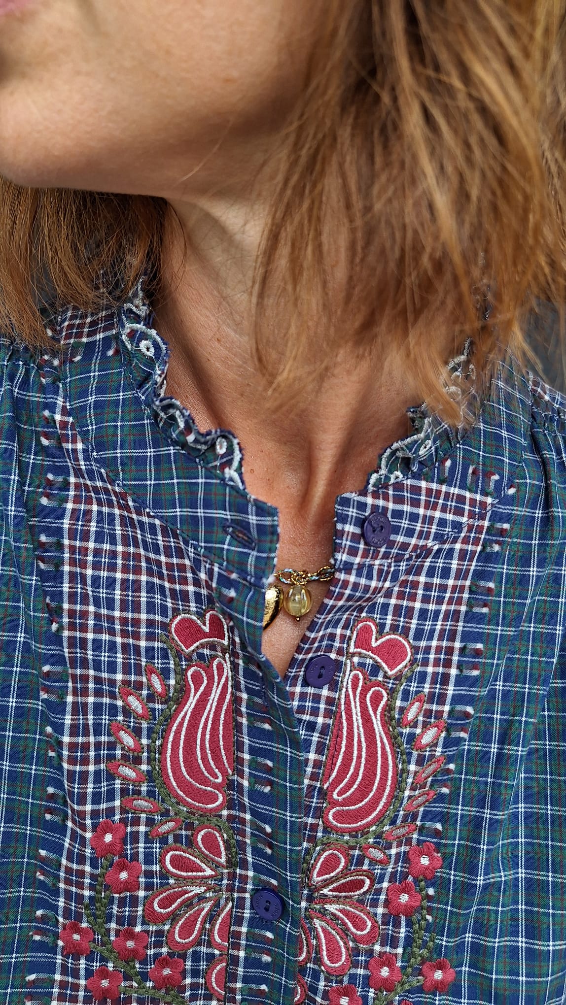 Blouse à carreaux KIMBER Adoré