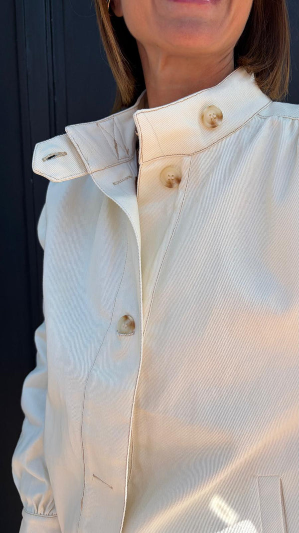 Veste Ludivine écru courte