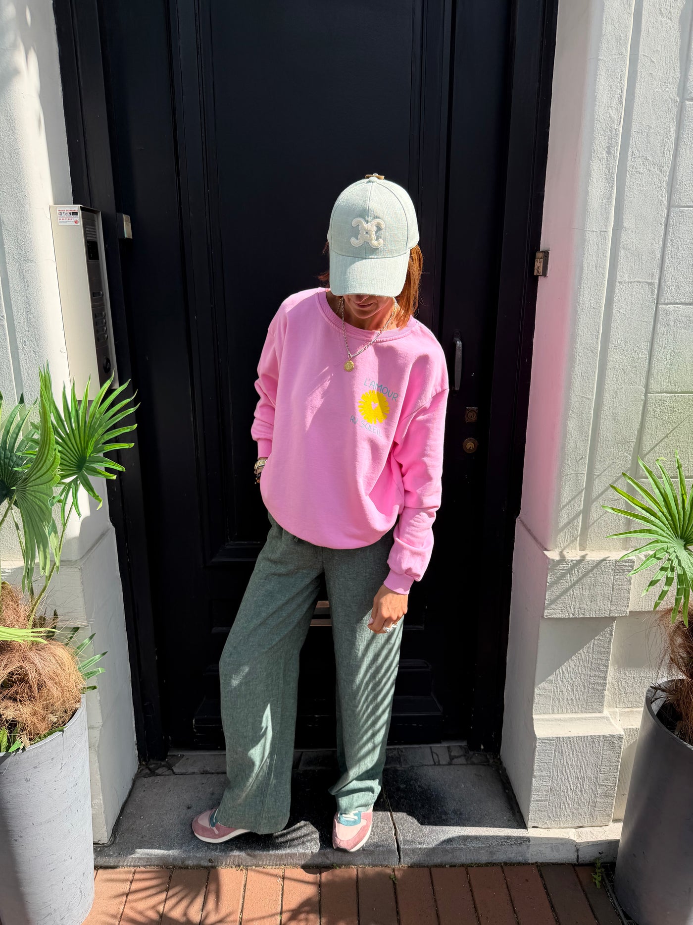 Sweat imprimé Soleil