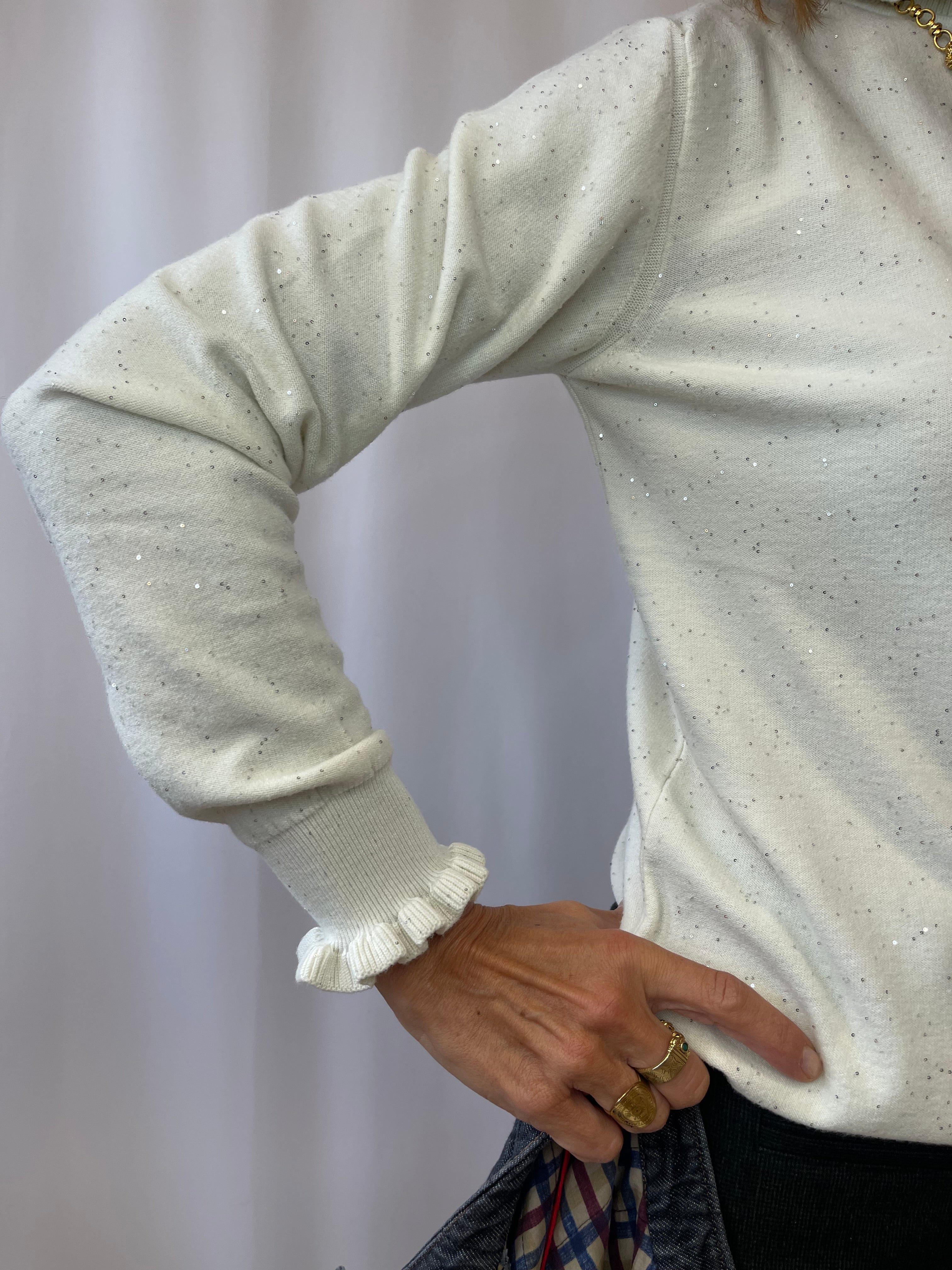 Pull col volant STELLA Dixie