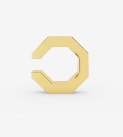 Bague d’oreille billion avenue edge small earcuff gold
