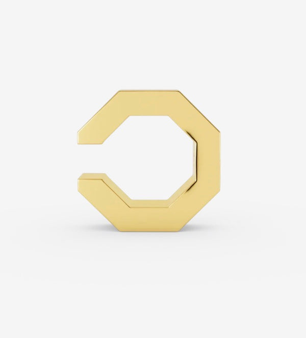 Bague d’oreille billion avenue edge small earcuff gold