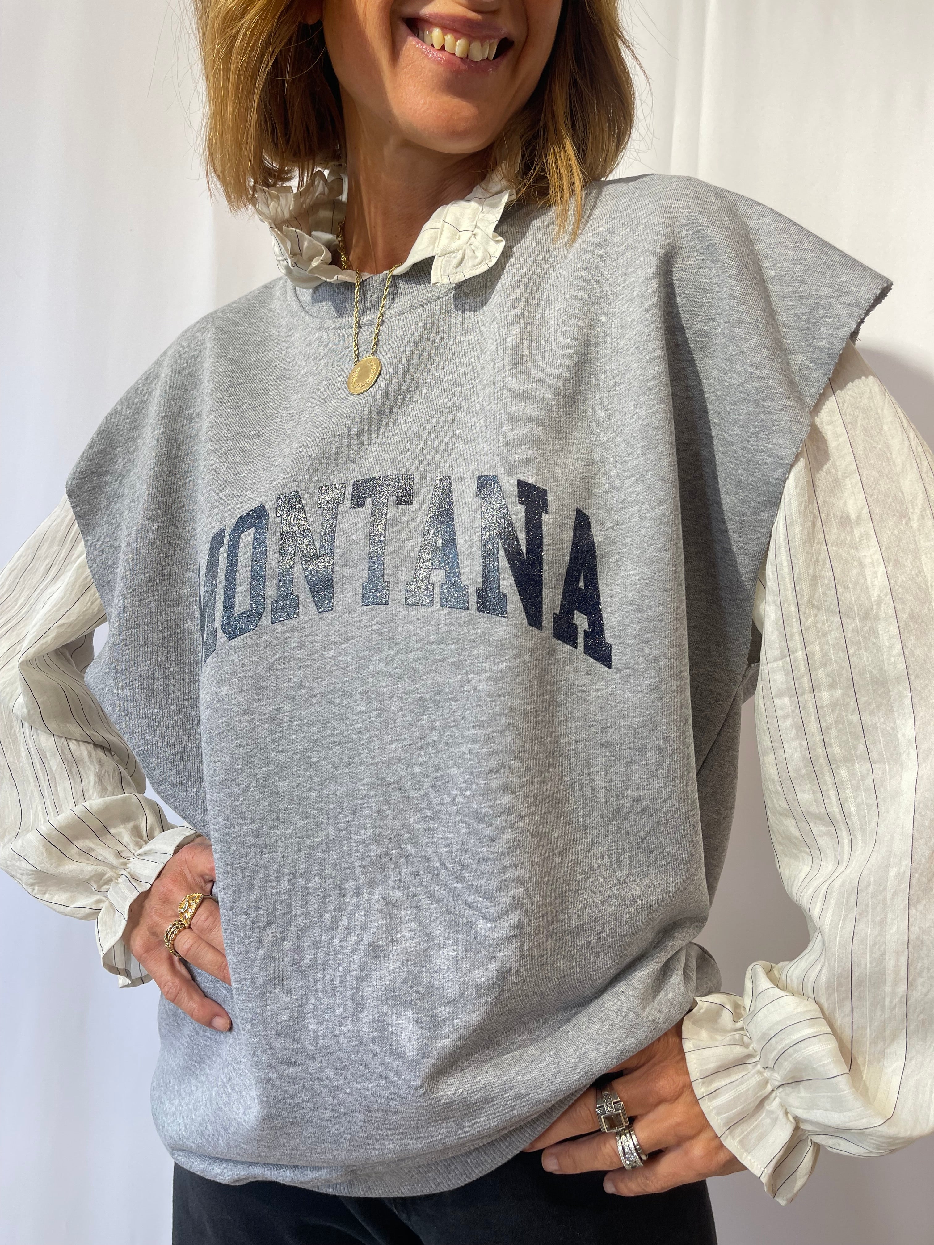 Sweat sans manches MONTANA Please