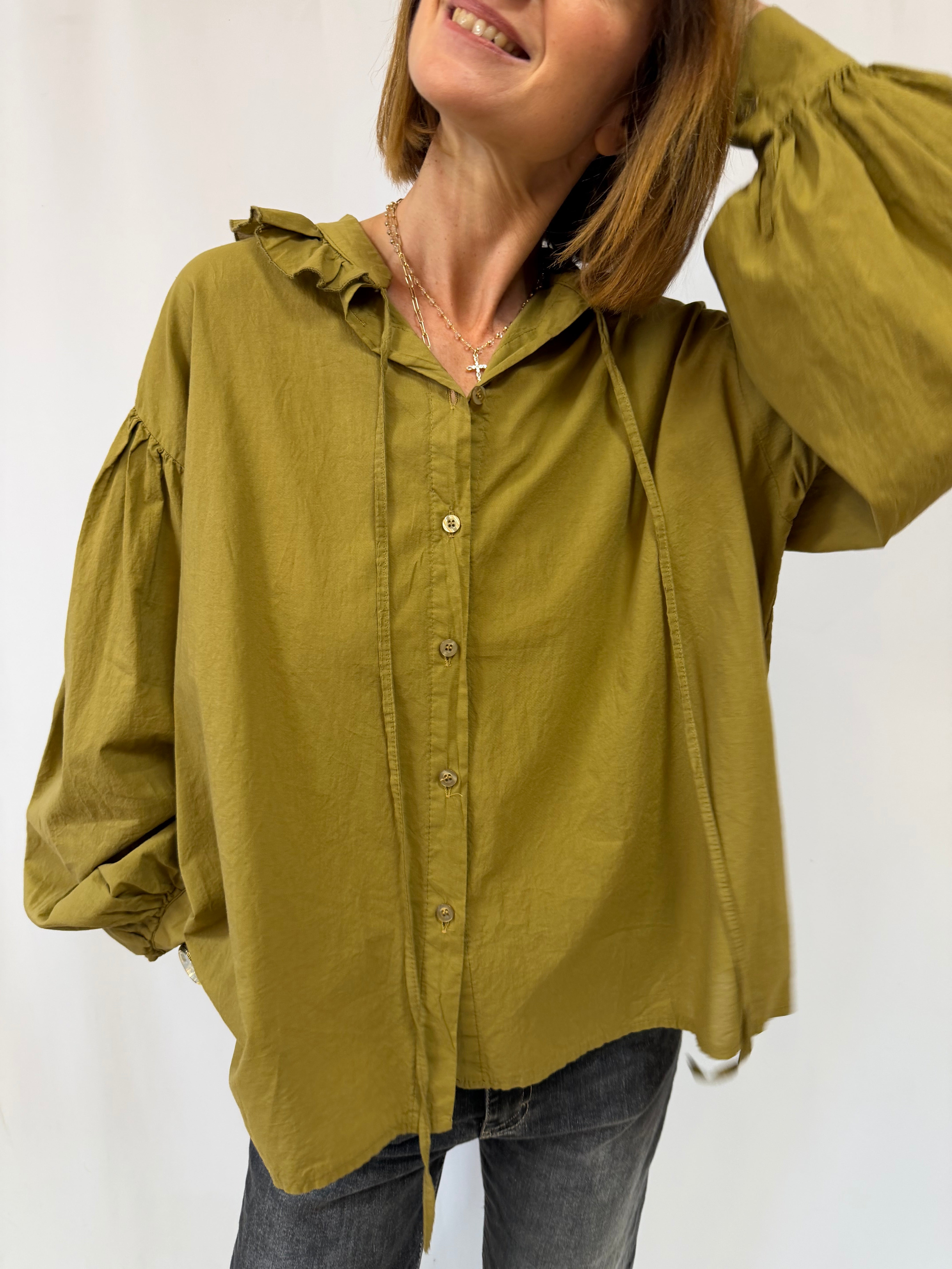 Vue de face blouse Johanna Corol 