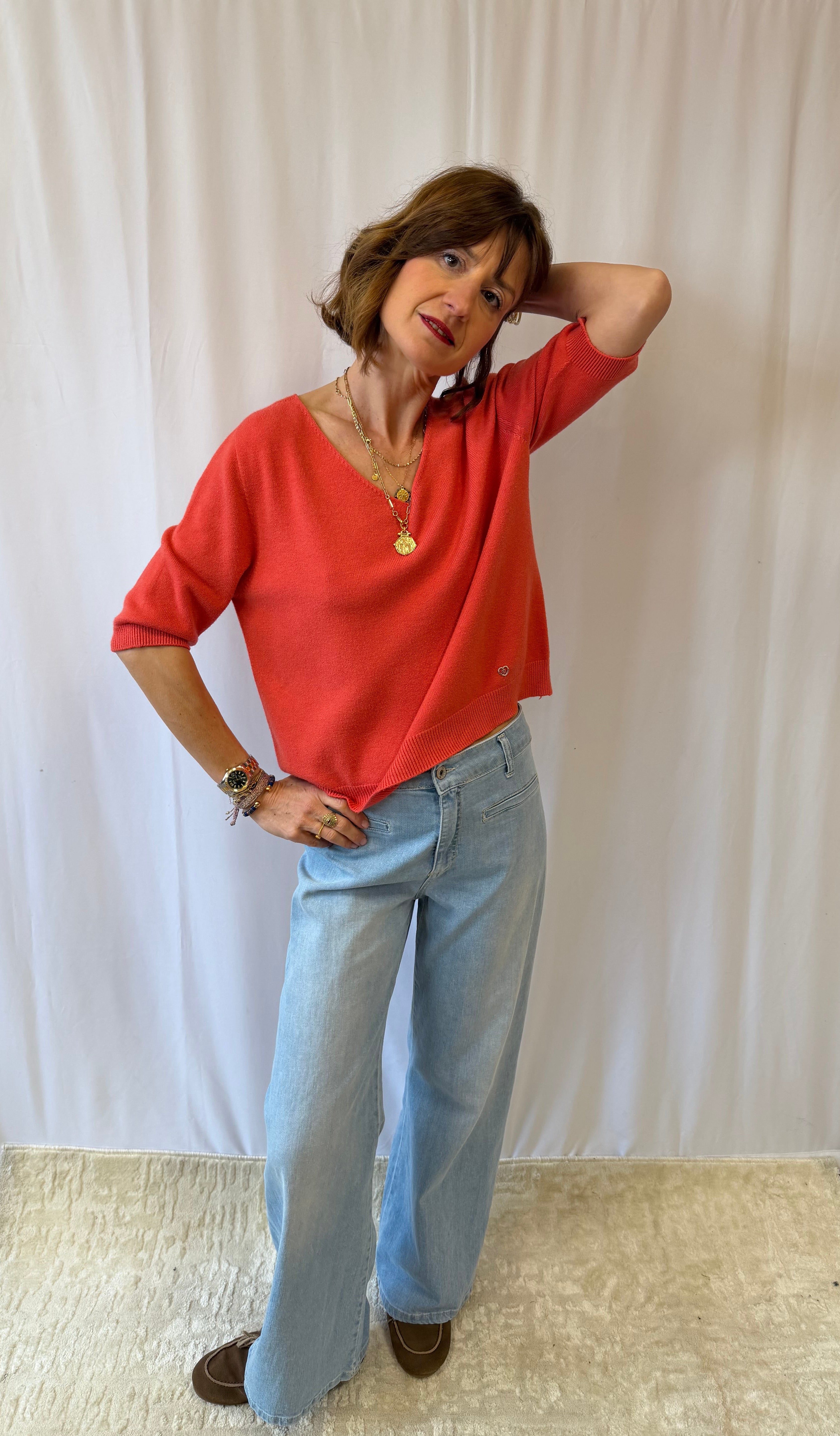 Pull Please LUCIE manches 3/4