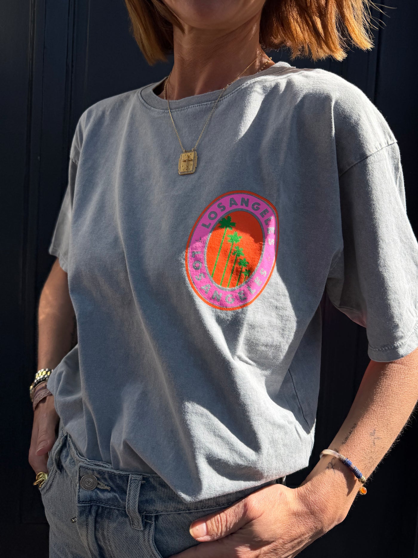 T-shirt Mia imprimé Los Angeles