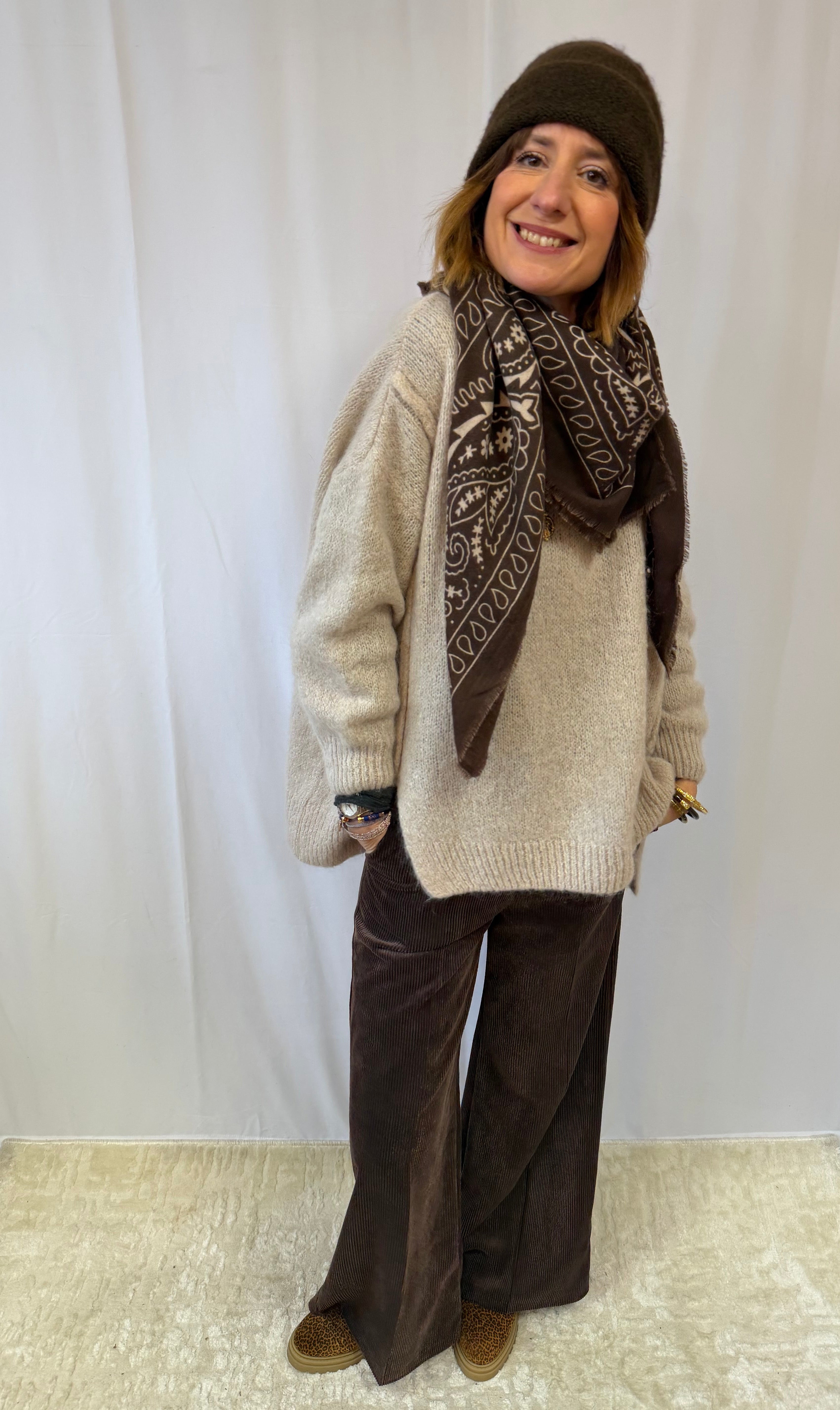 Pantalon THIBO velours