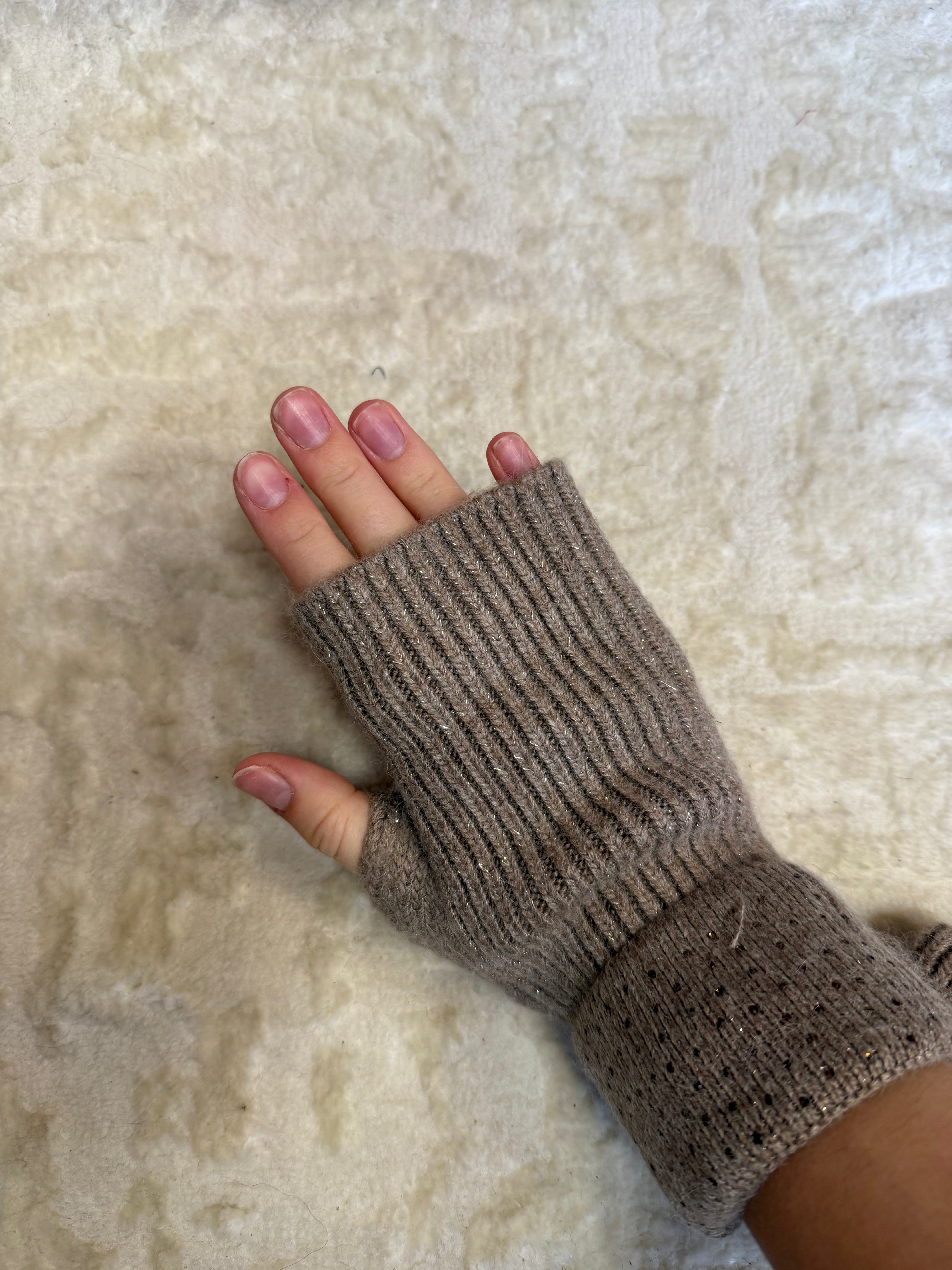 Mitaines pailletées