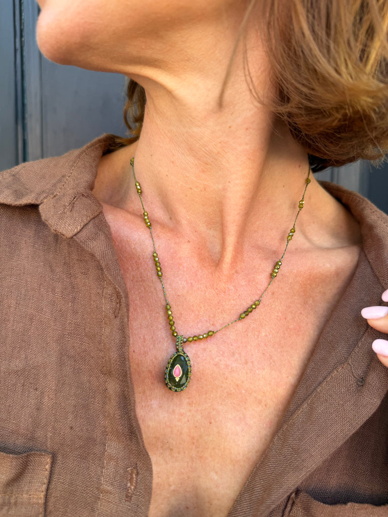 Collier Callisto Agate