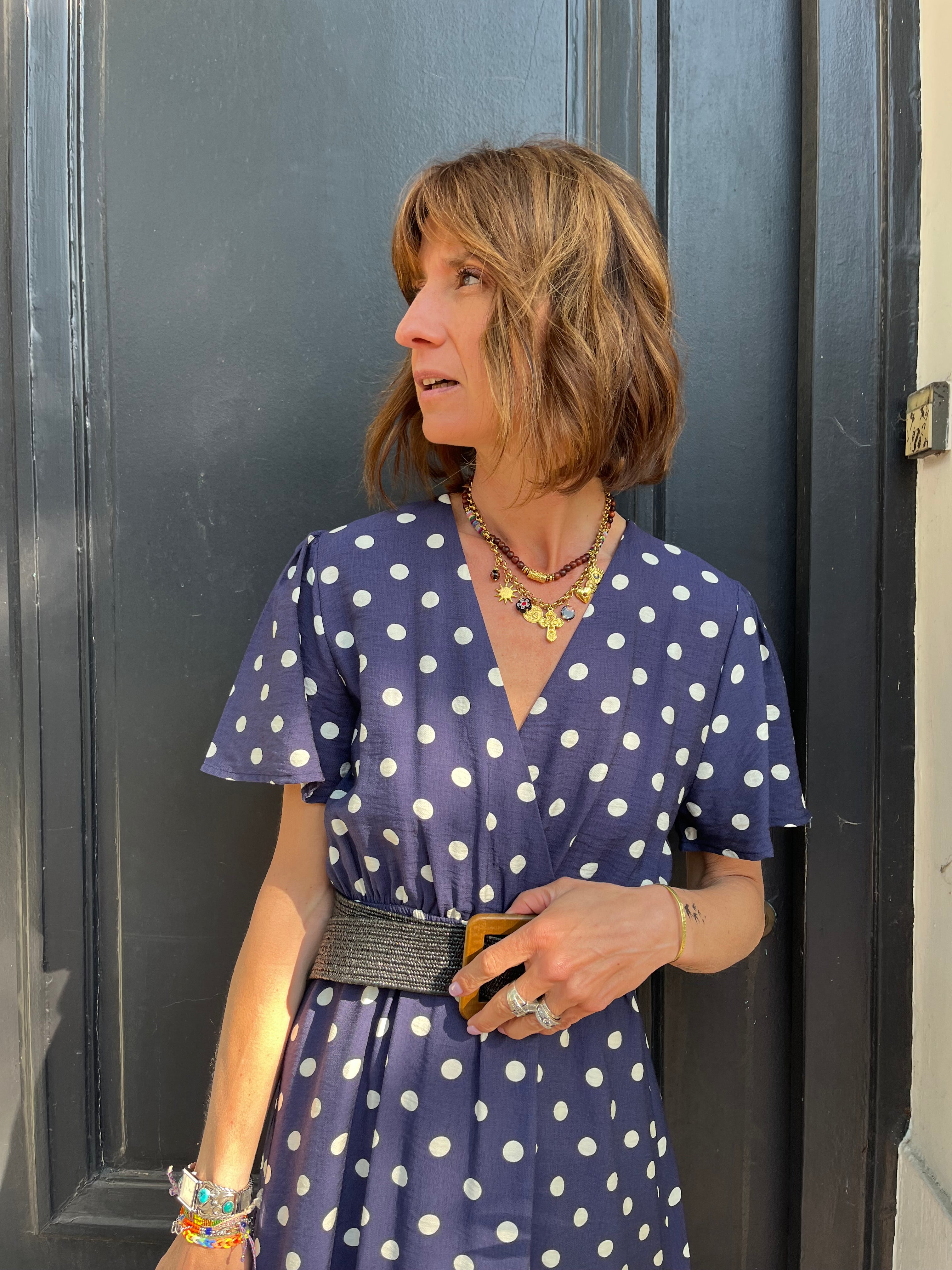 Robe à pois LOUISE