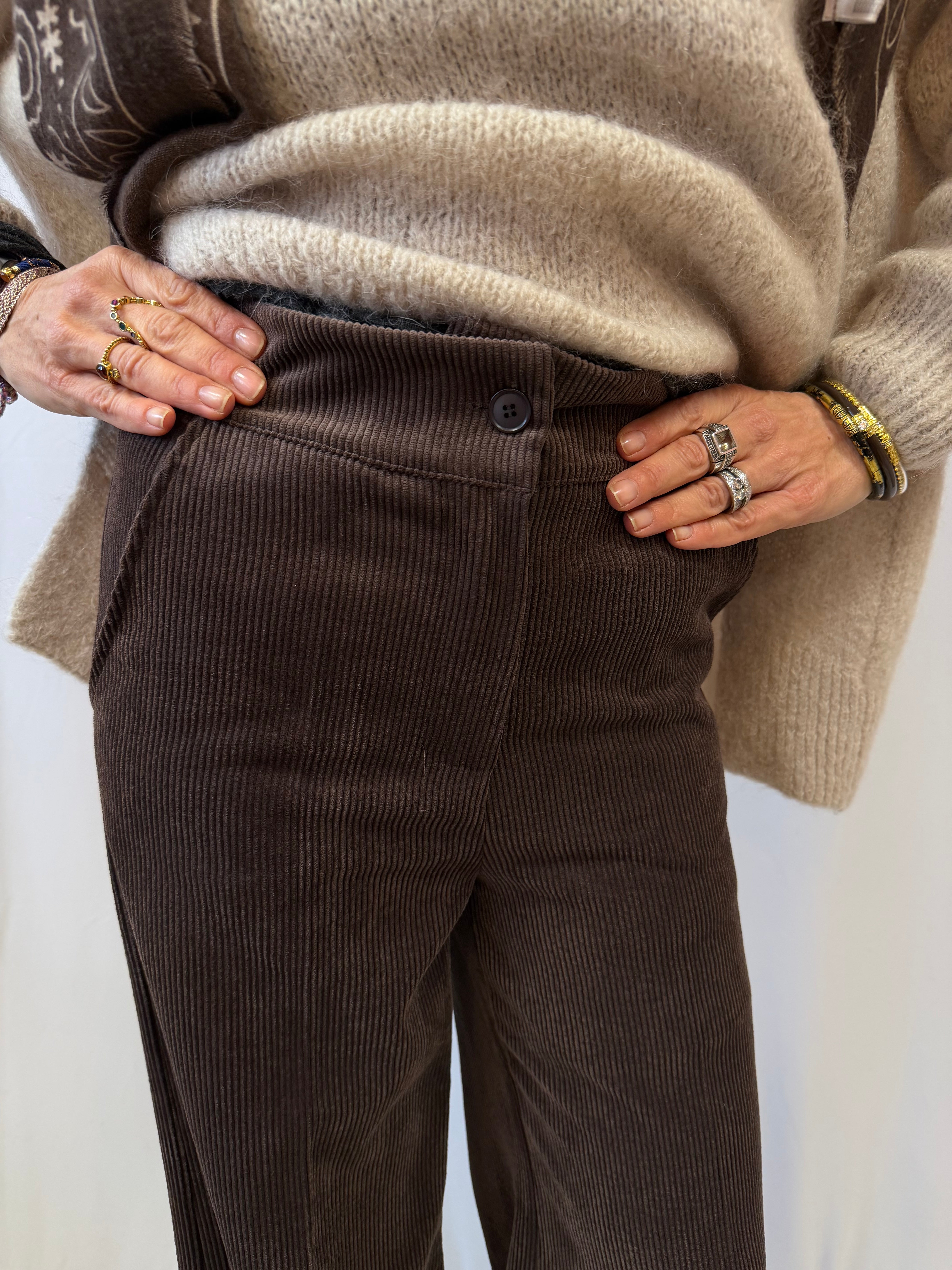 Pantalon THIBO velours