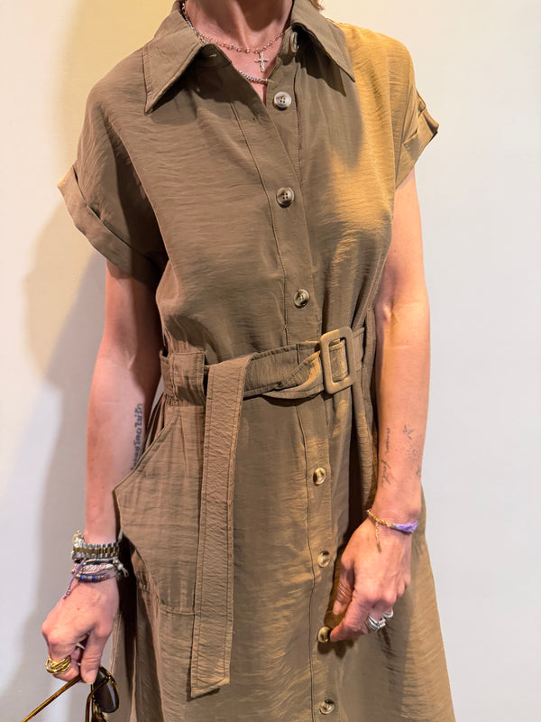 Robe Carla kaki