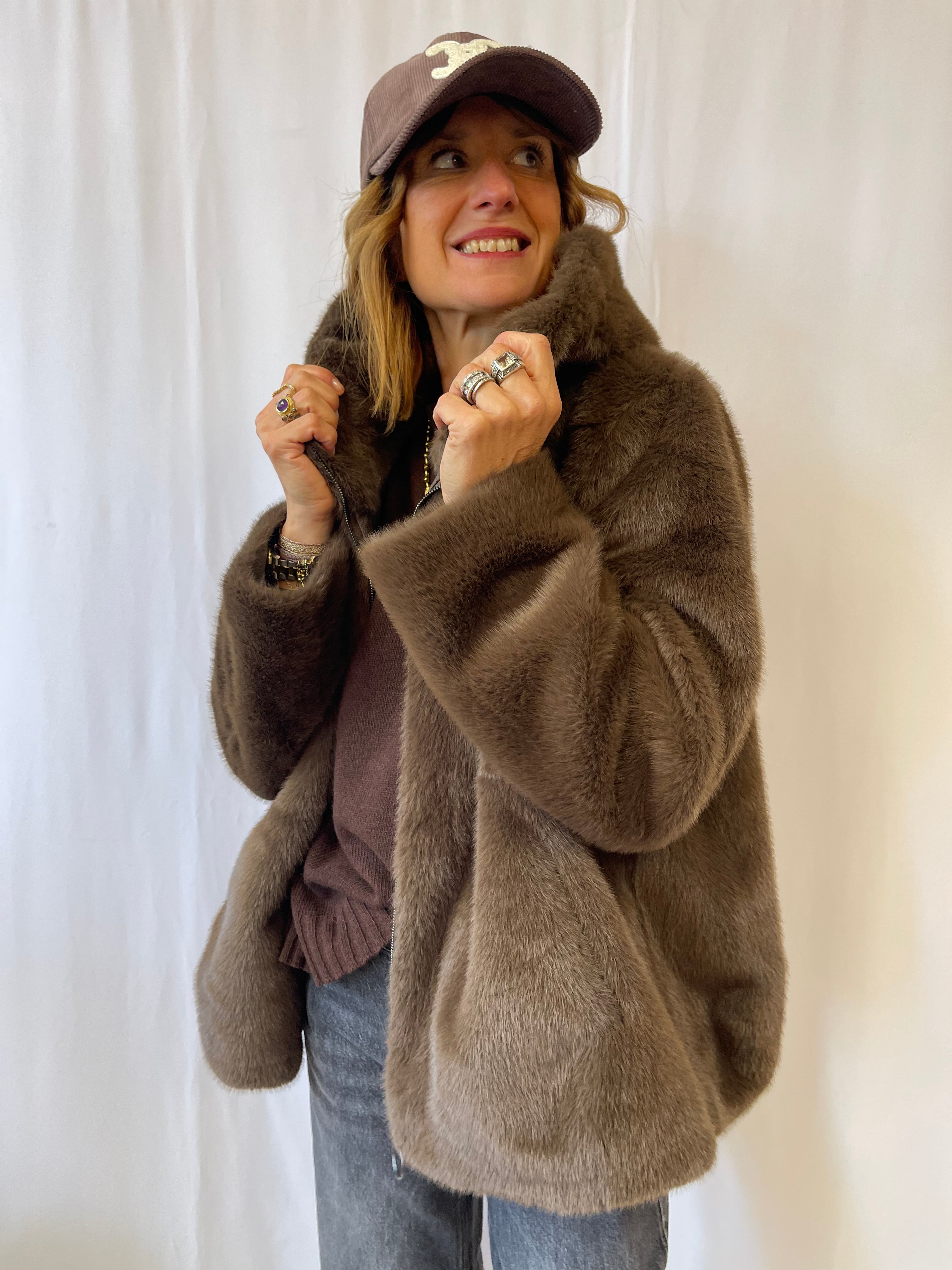 Veste fausse fourrure KATARINA Adoré