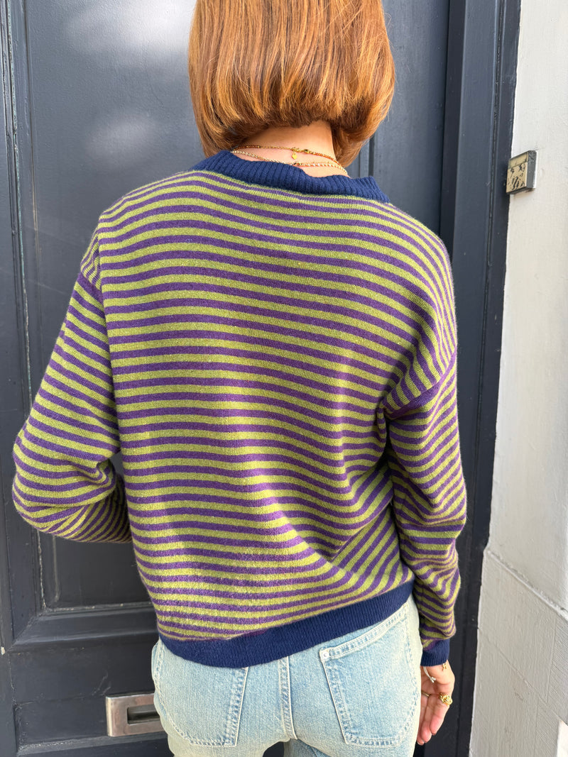 Pull Léonard à rayures