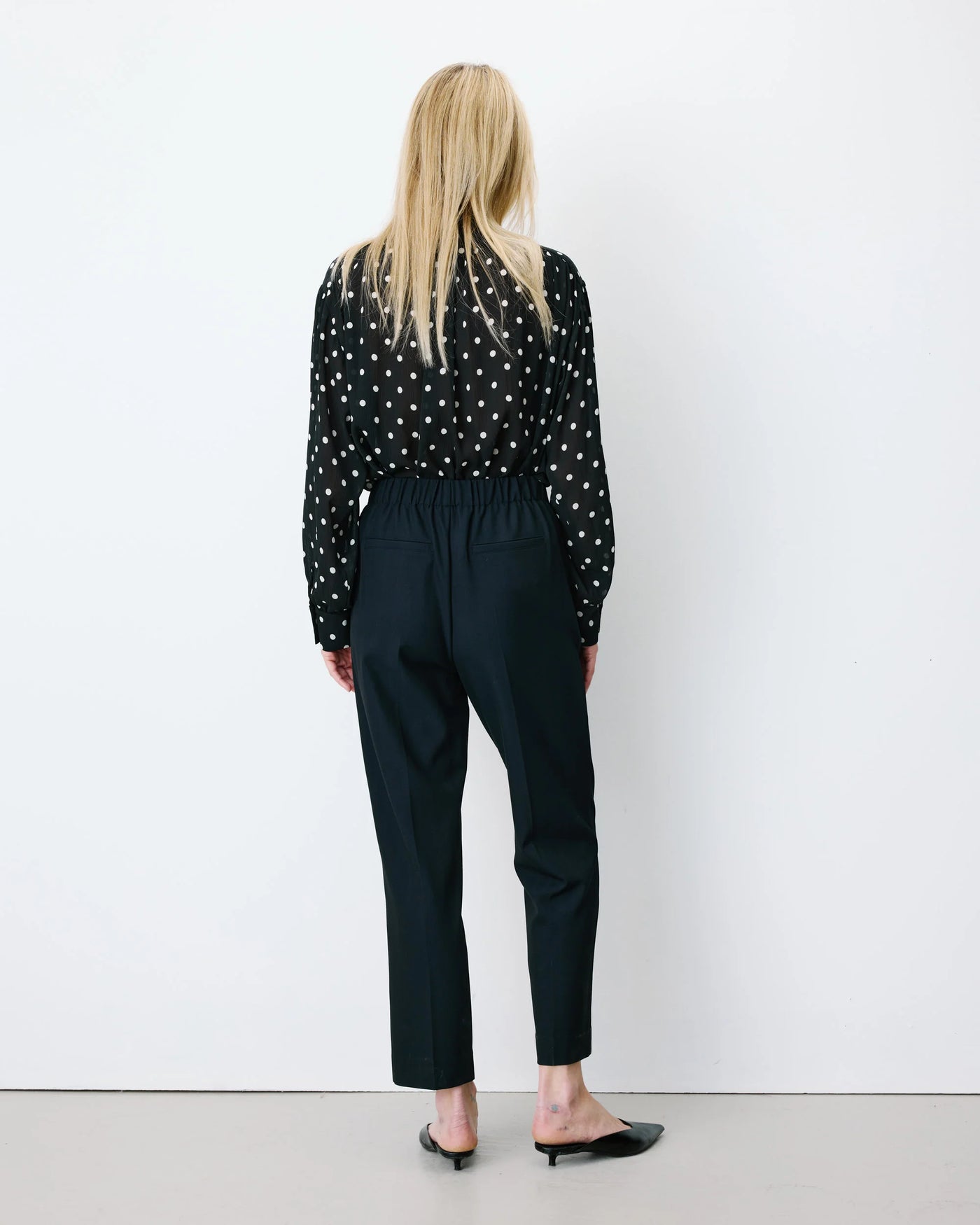 Pantalon cigarette 7/8 GRACE & MILA ARMONSTRONG en marine