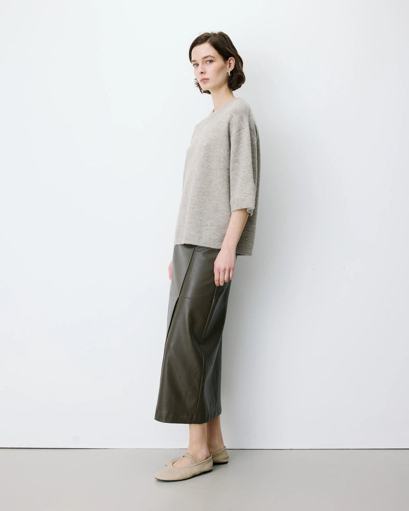 Pull manches 3/4 oversize GRACE & MILA  col rond ASHER