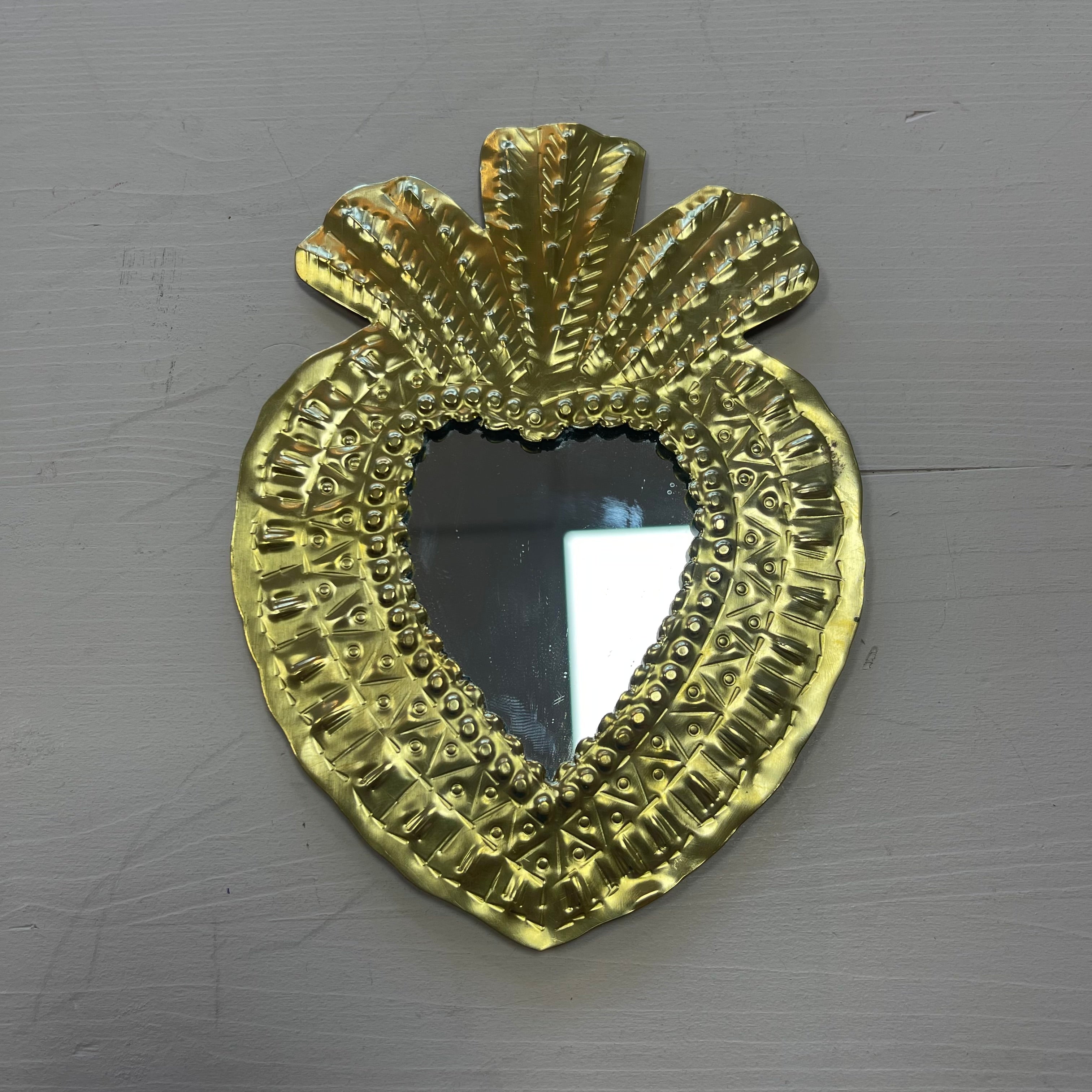 Miroir cœur marocain