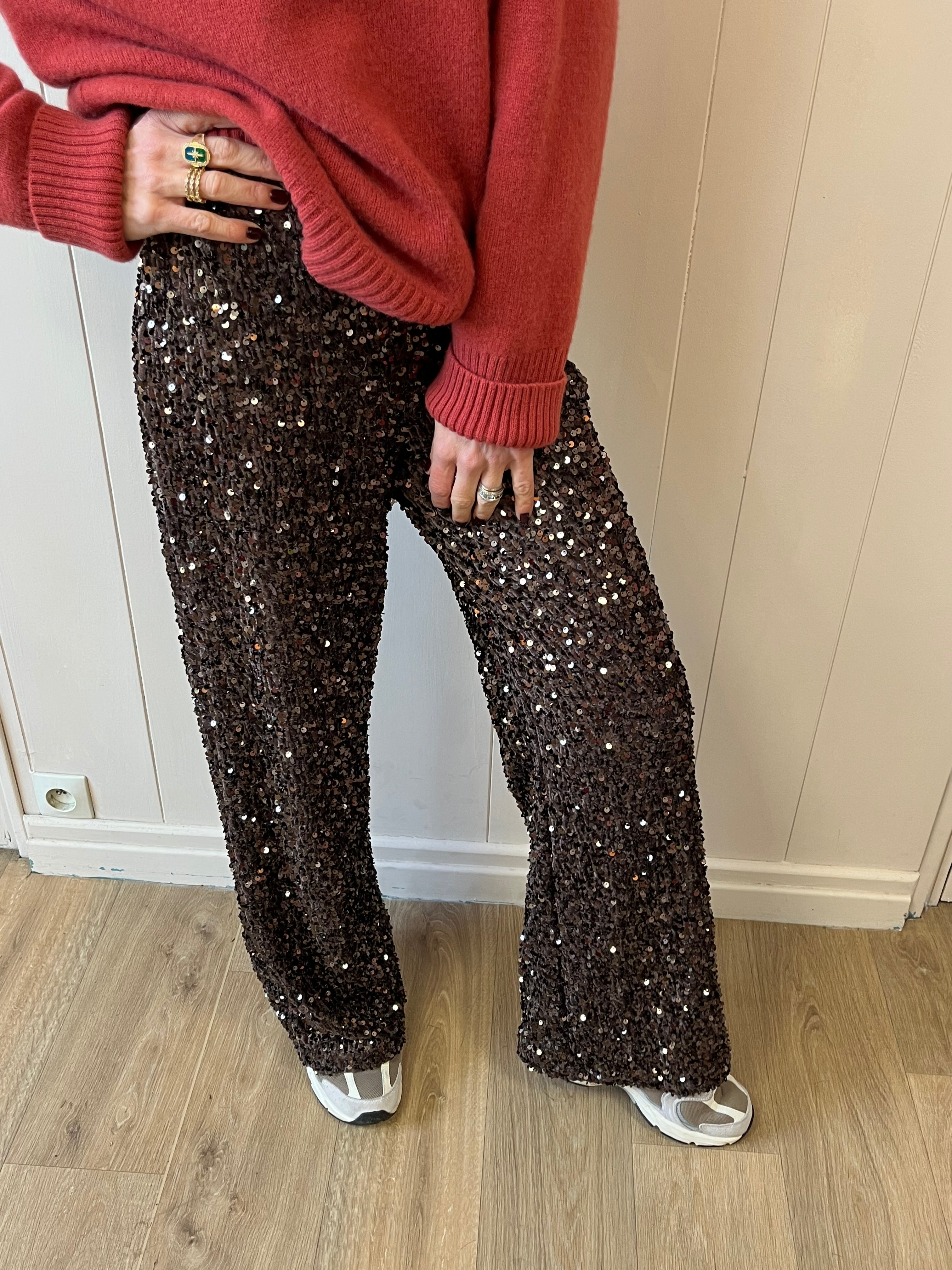 Pantalon paillettes DISCO