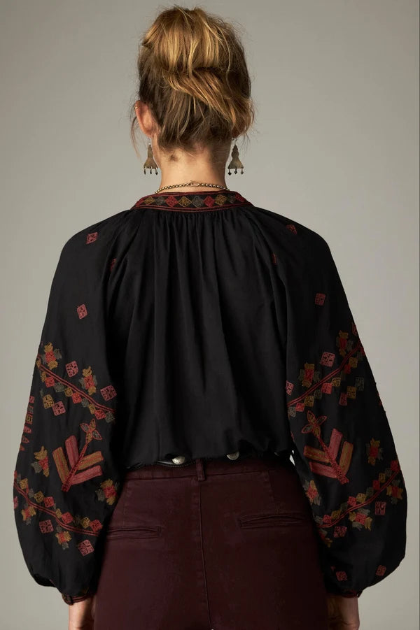 Blouse Maison Hotel Robin Charcoal
