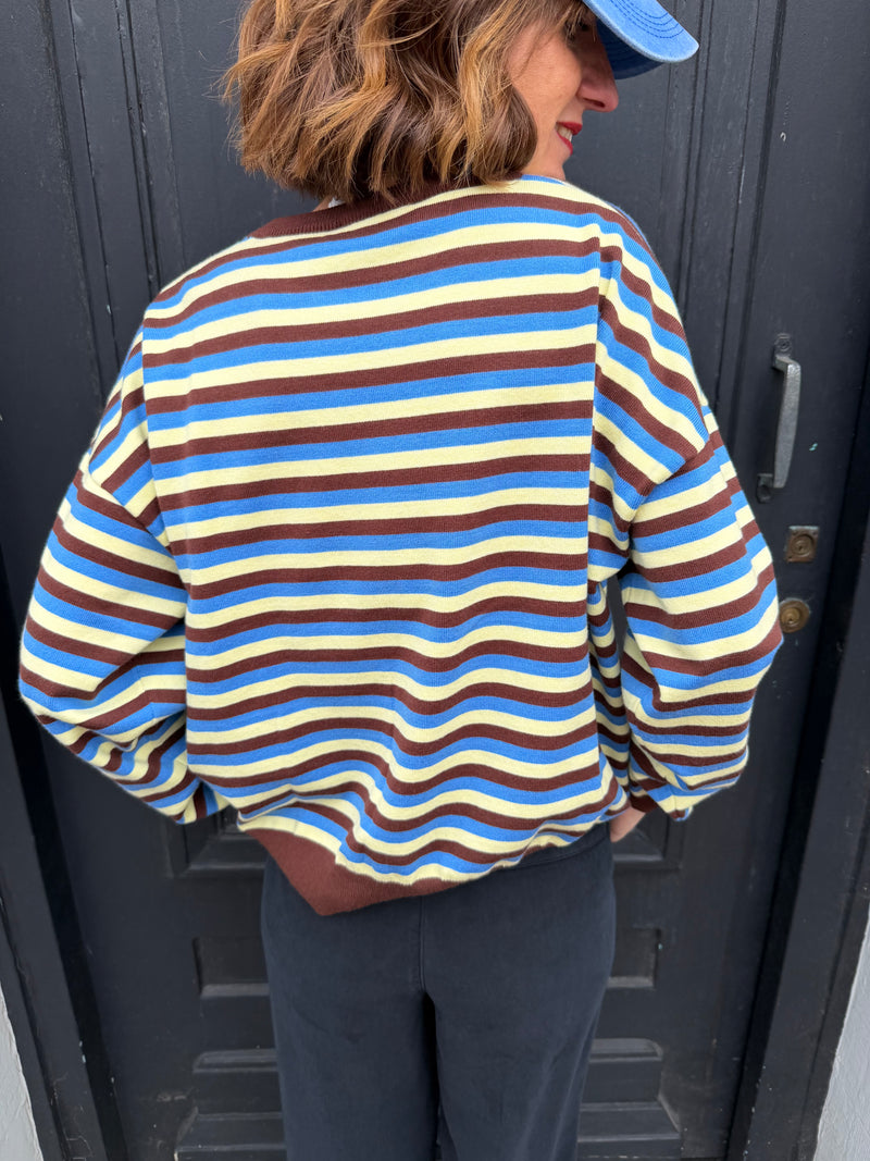 Pull TAO à rayures