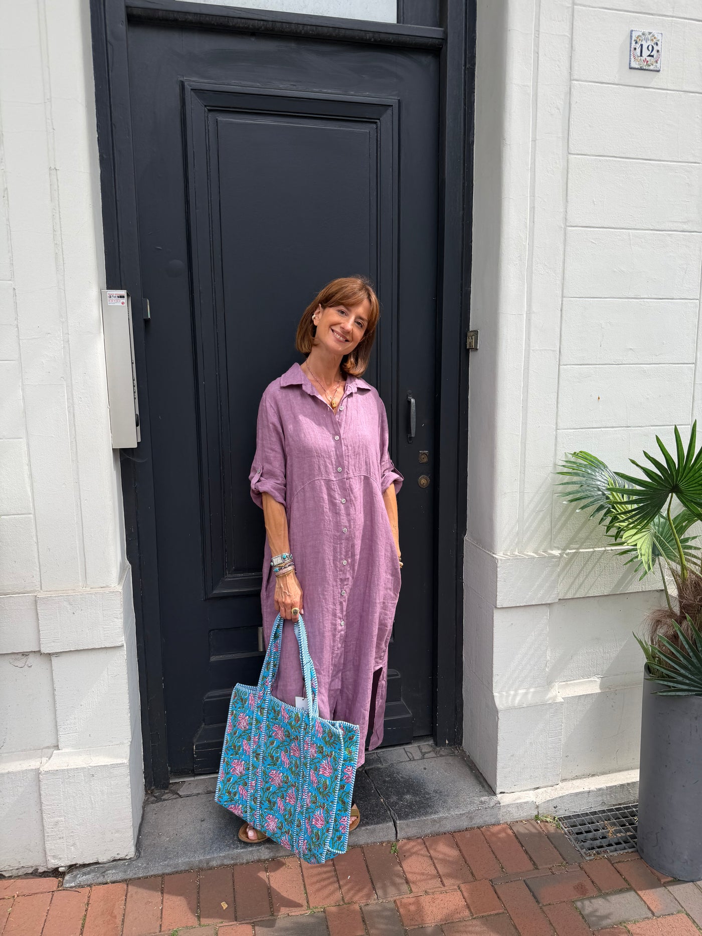 Robe longue Madeleine onion