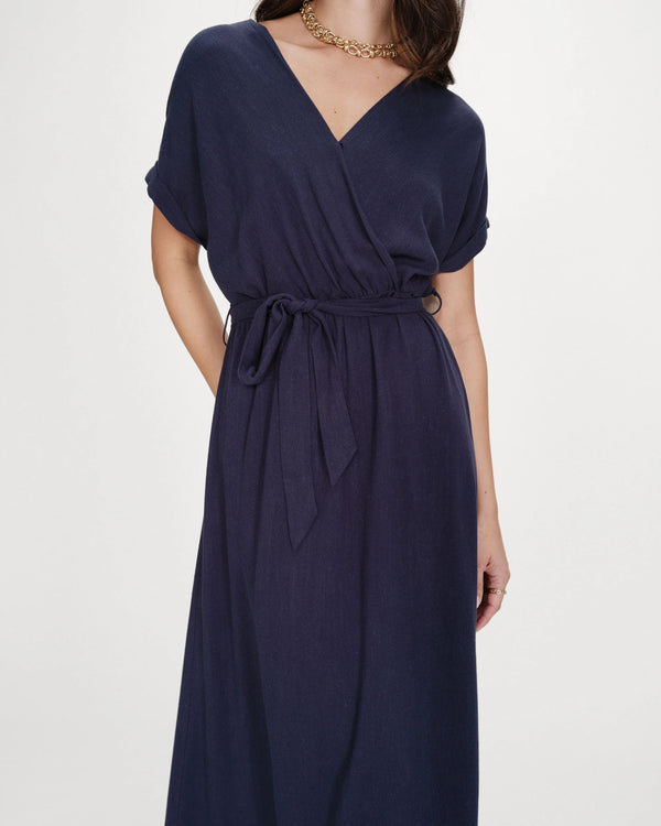 Robe Grace & Mila Pollen longue marine