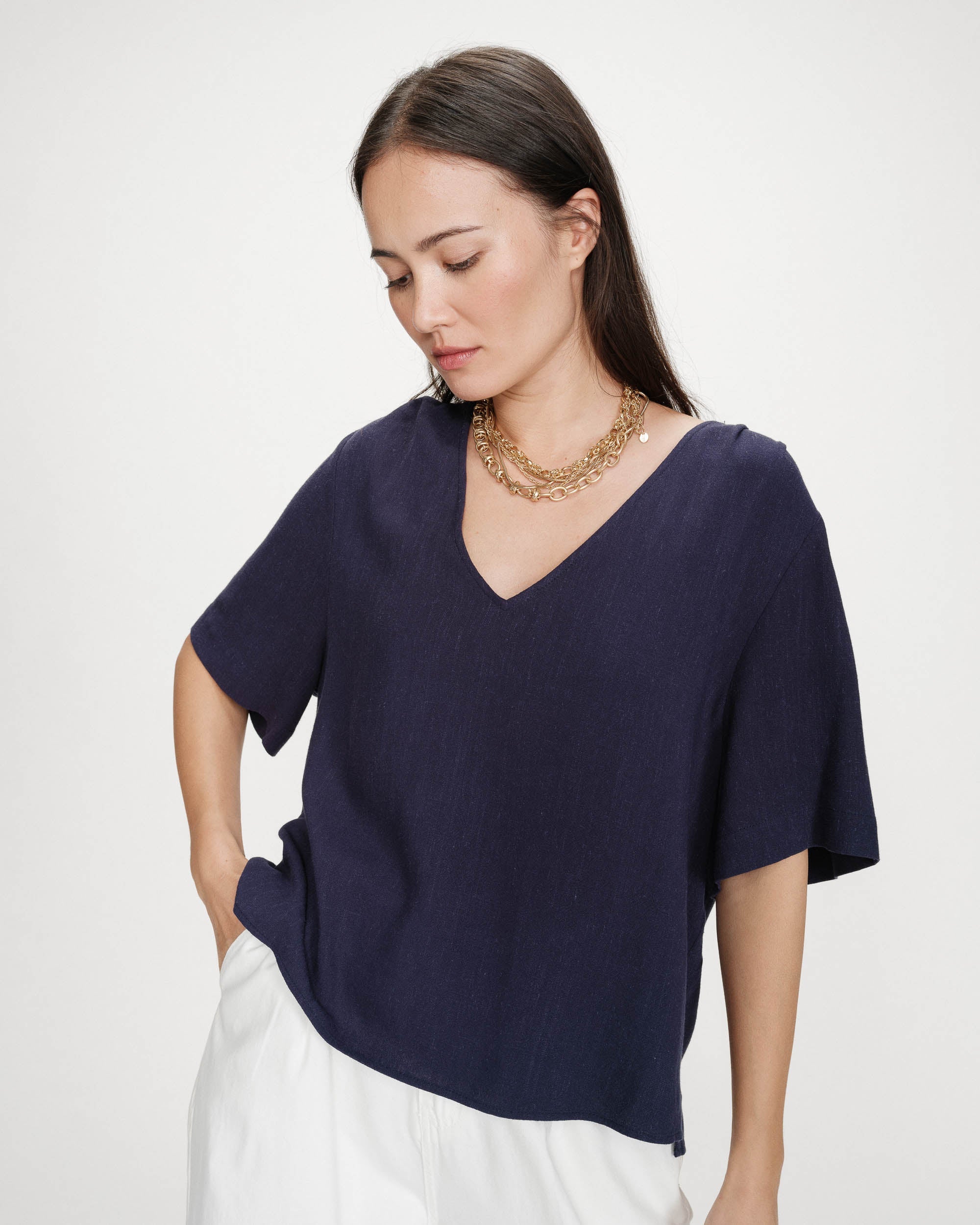 Haut Grace & Mila VIOLON col en V