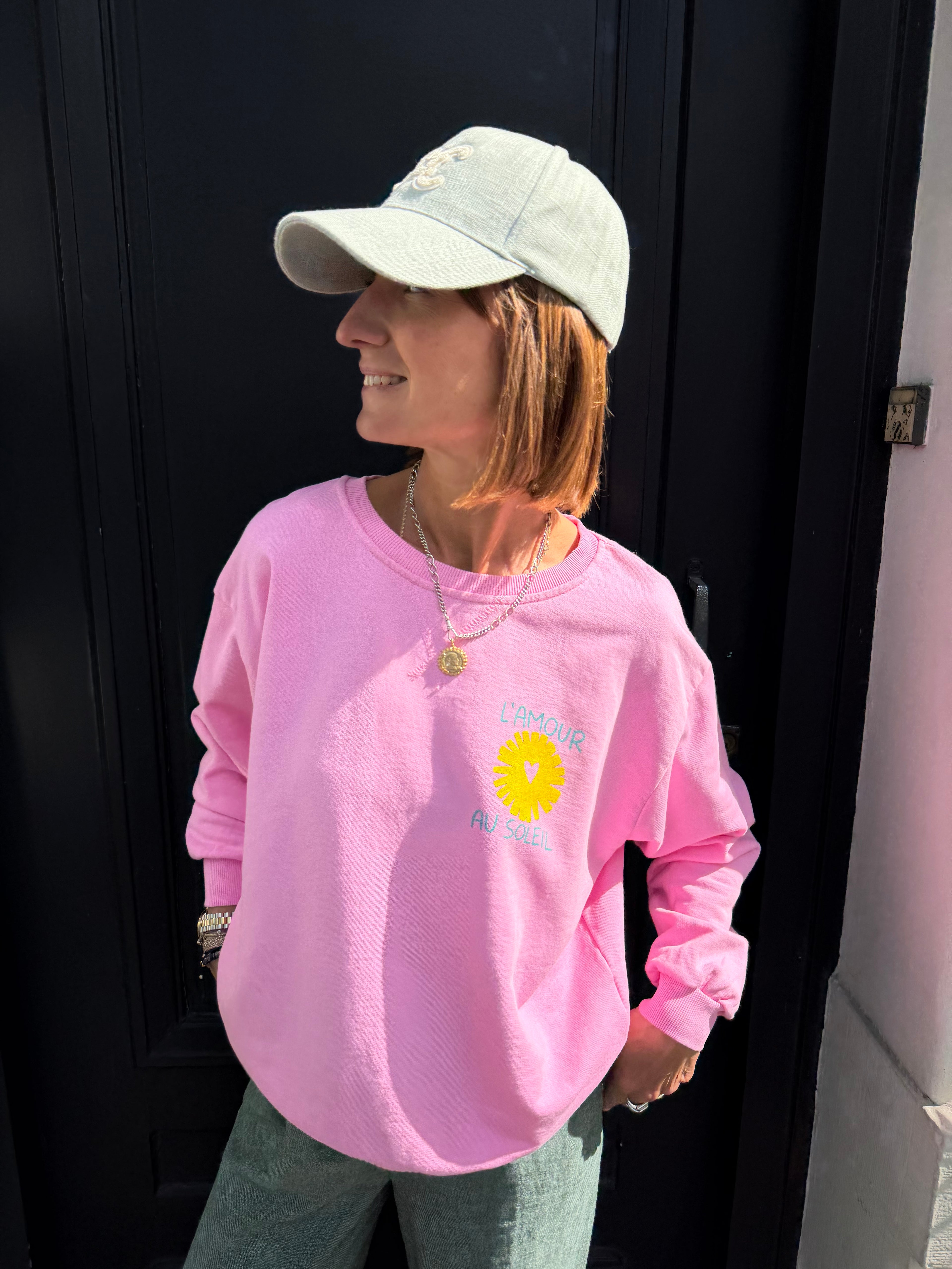 Sweat imprimé Soleil